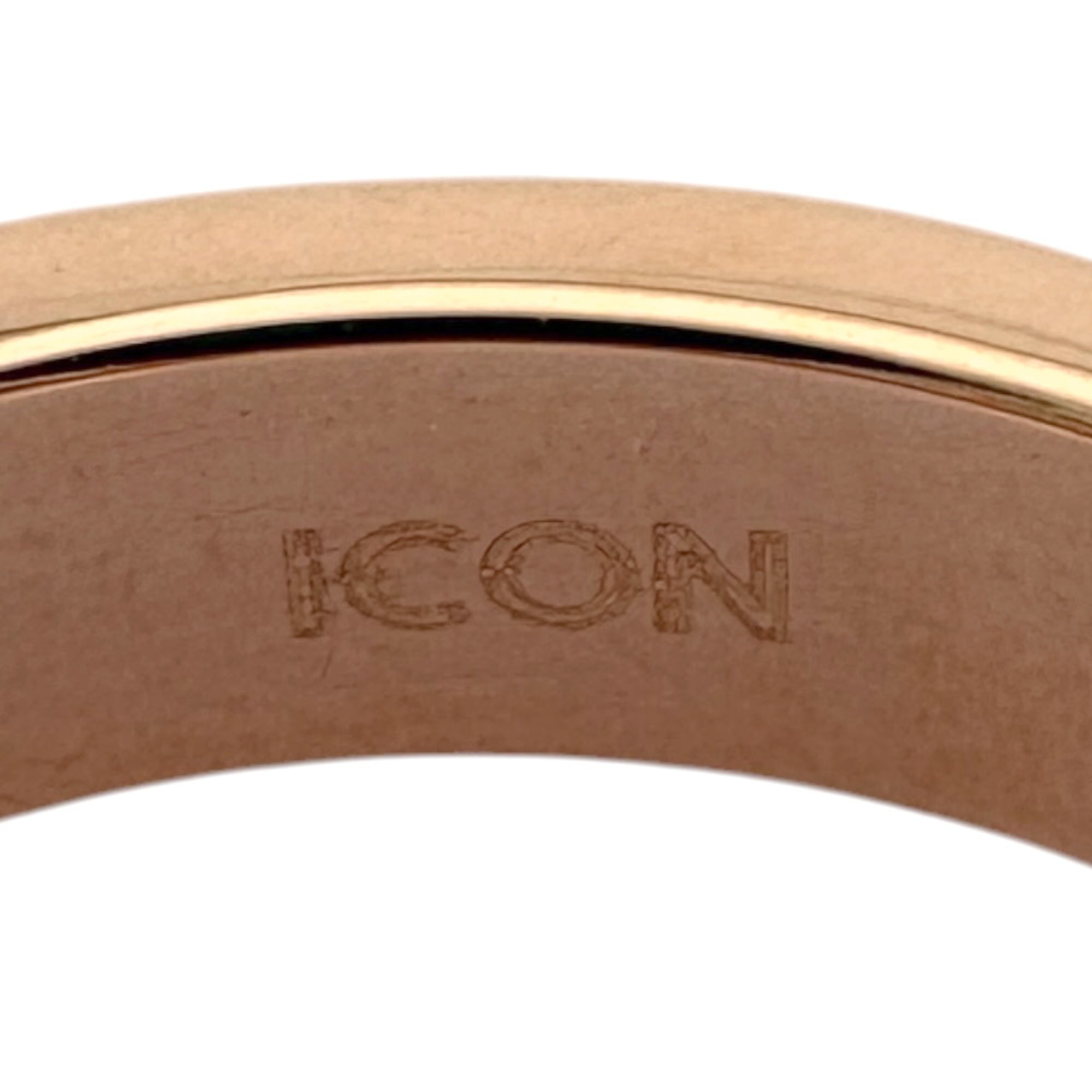 Gucci Pink Gold Pink Gold (18K) Band Ring (Pre-Owned)