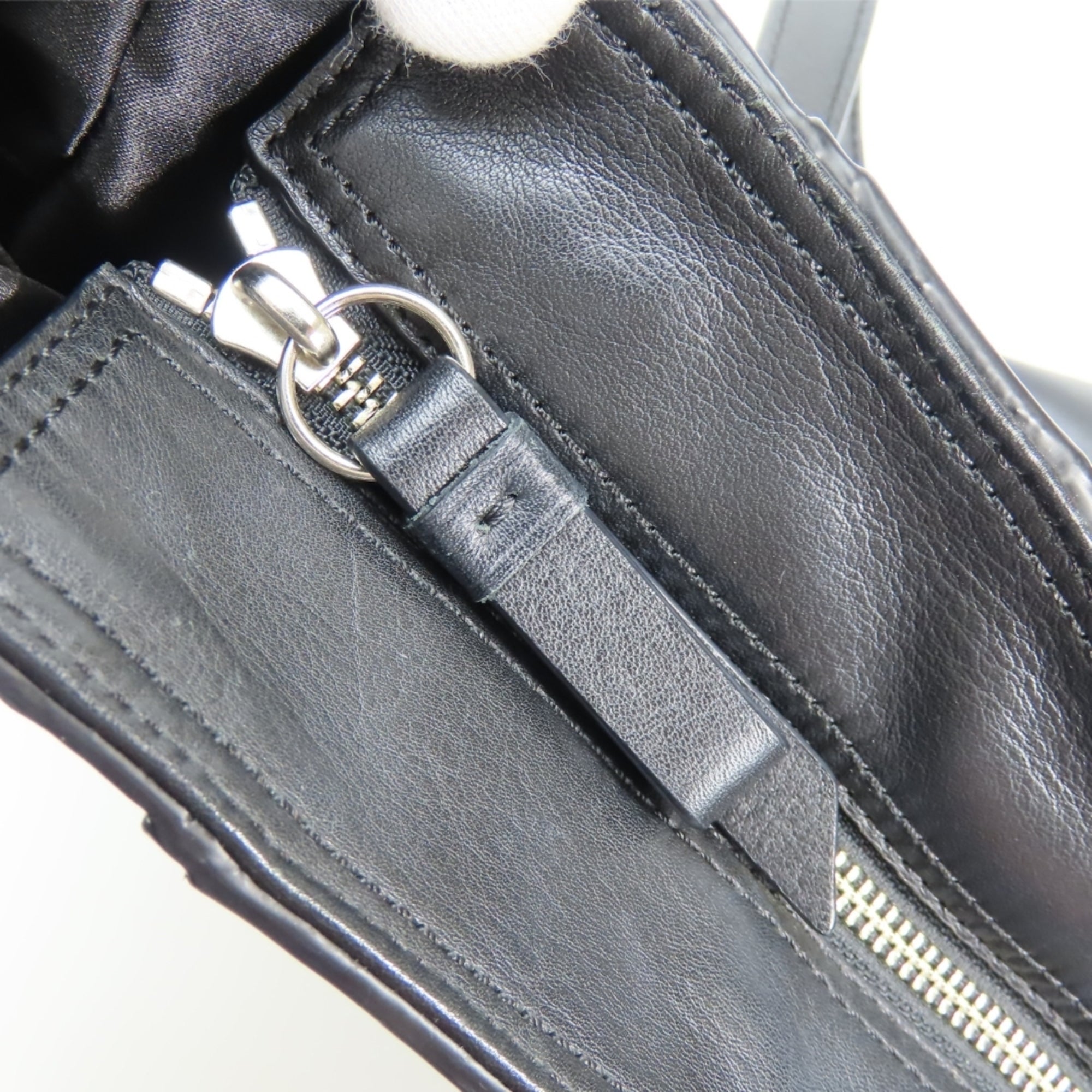 Coach Black Leather Tote Bag (Pre-Owned)
