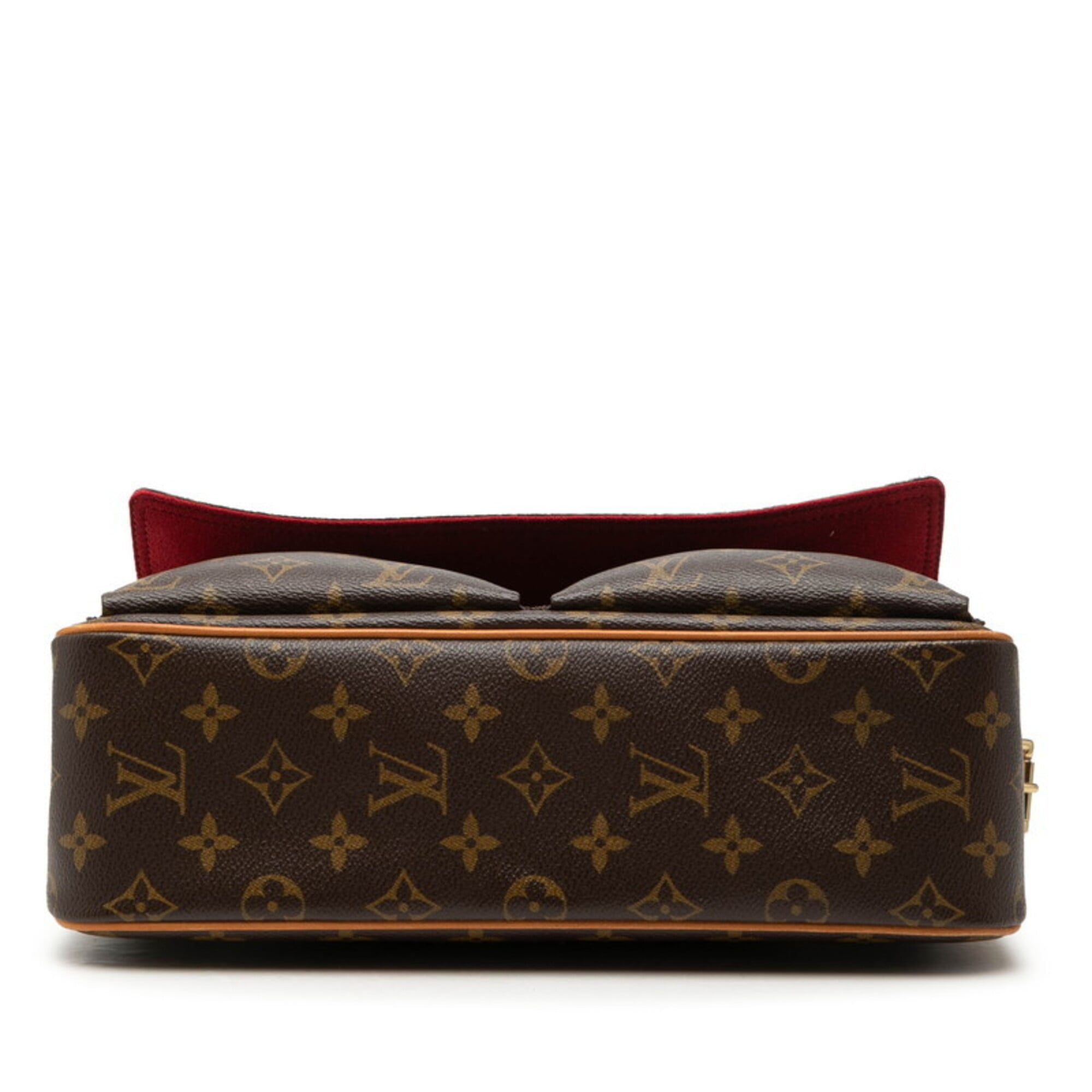 Louis Vuitton Brown Pvc Leather Shoulder Bag (Pre-Owned)