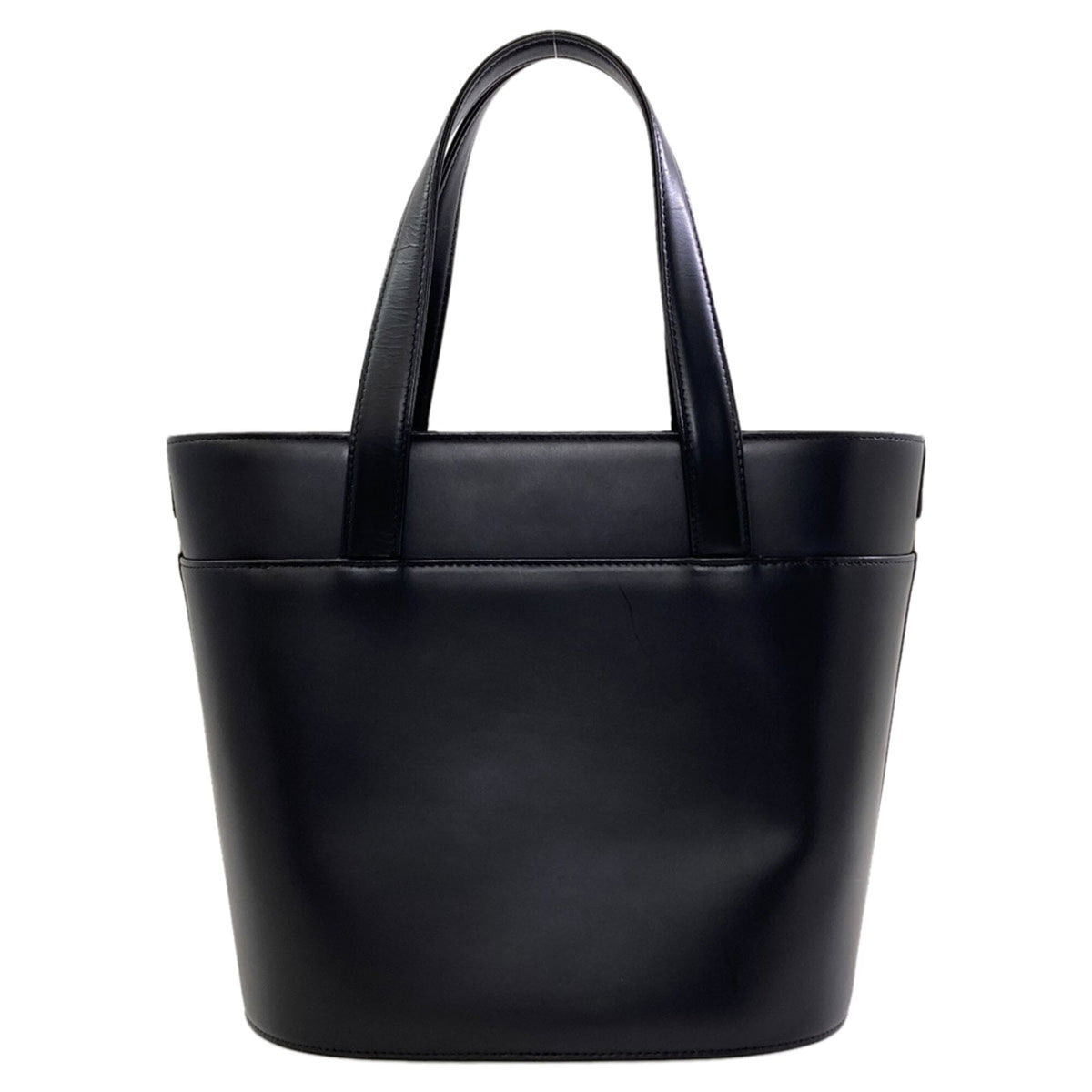 Burberry Black Leather Handbag (Pre-Owned)