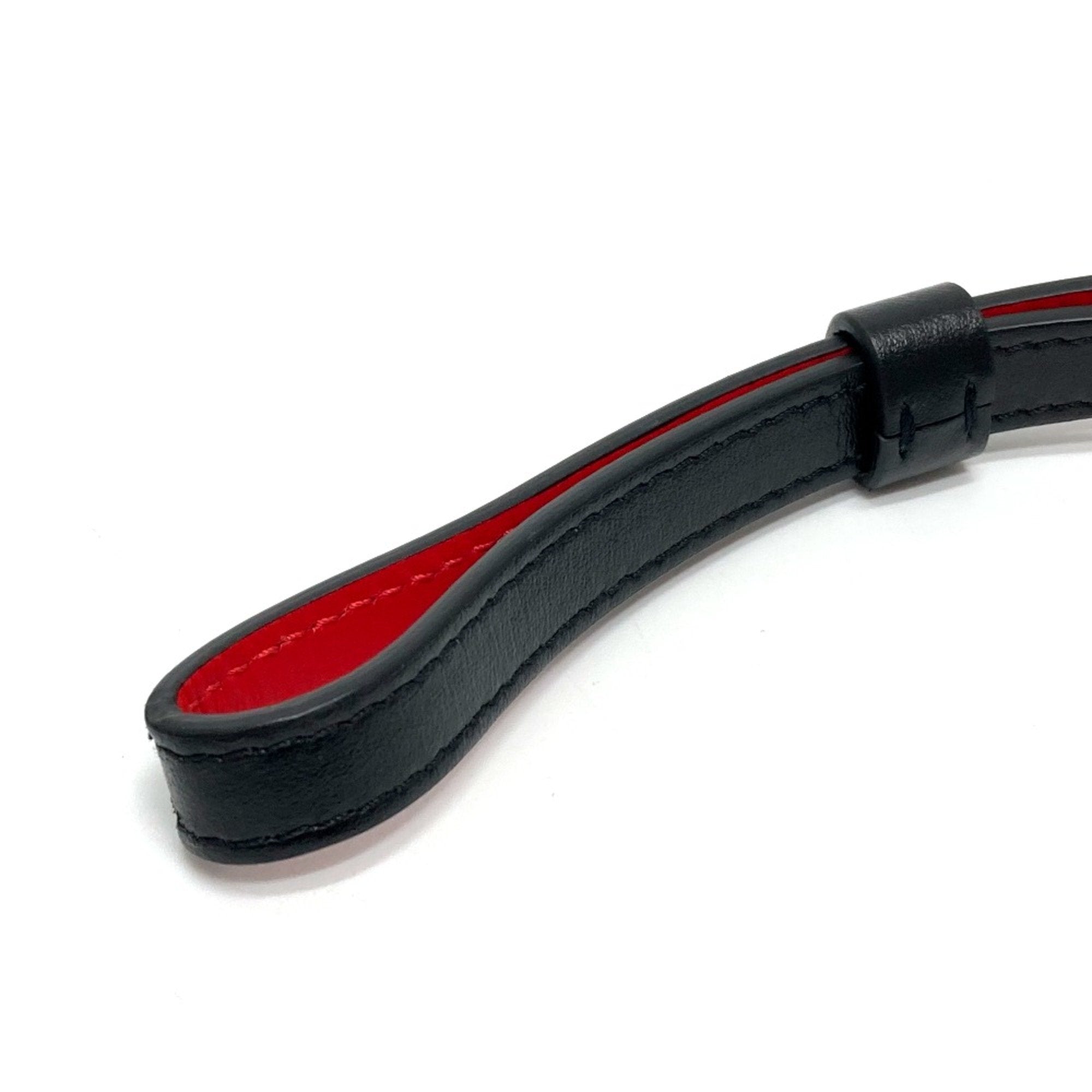 Christian Louboutin Black Leather Clutch Bag (Pre-Owned)