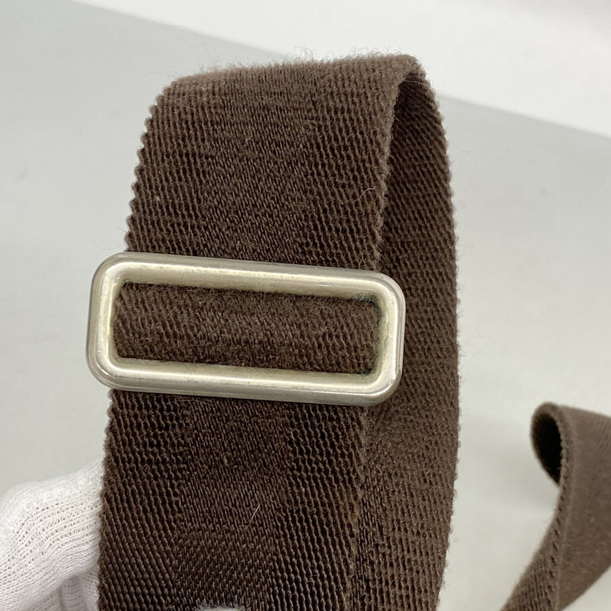 Gucci Brown Pvc Shoulder Bag (Pre-Owned)