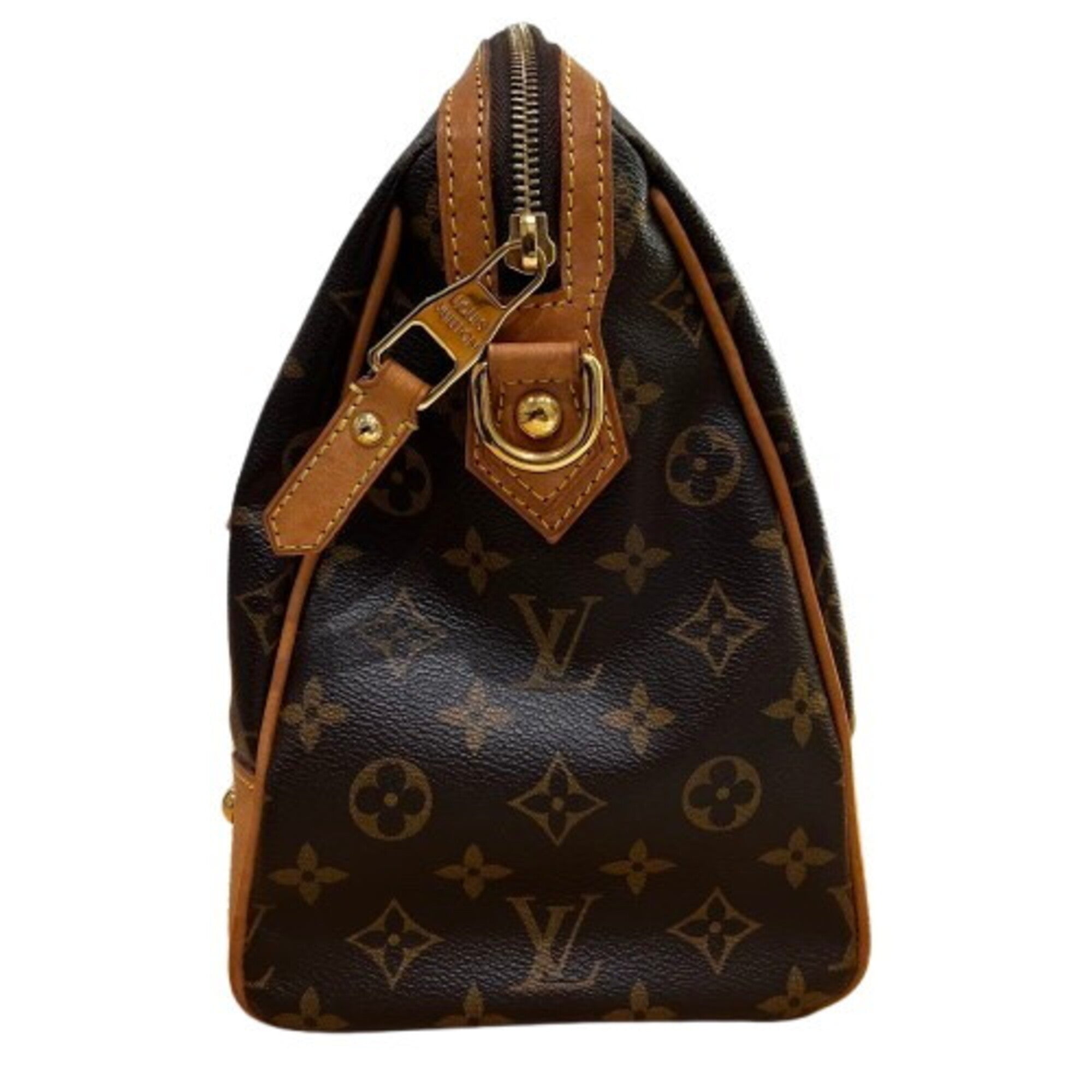 Louis Vuitton Brown Pvc Handbag (Pre-Owned)