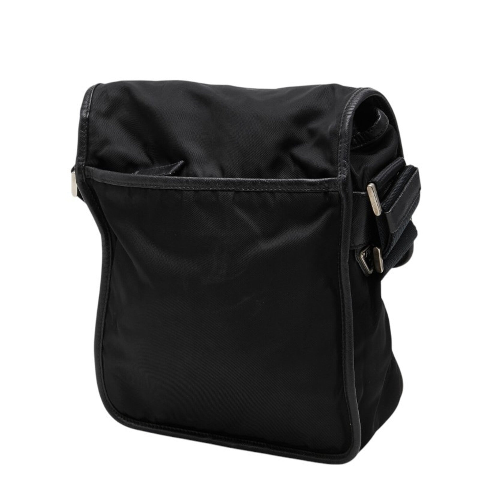 Prada Black Nylon Shoulder Bag (Pre-Owned)