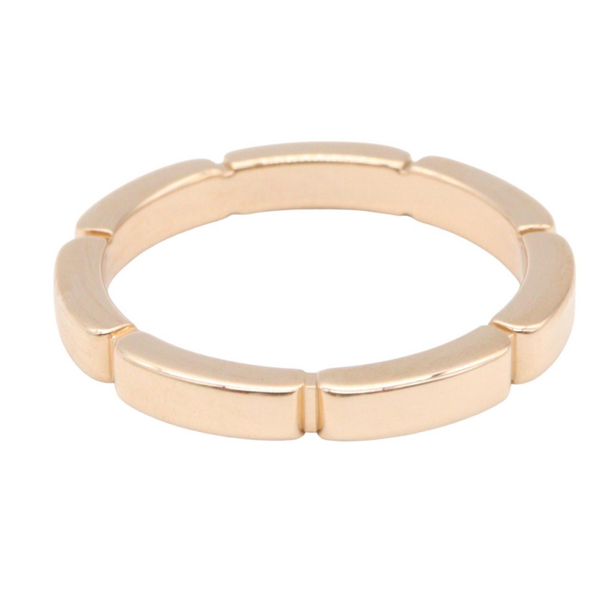 Cartier Gold Clear Pink Gold (18K) Band Ring (Pre-Owned)