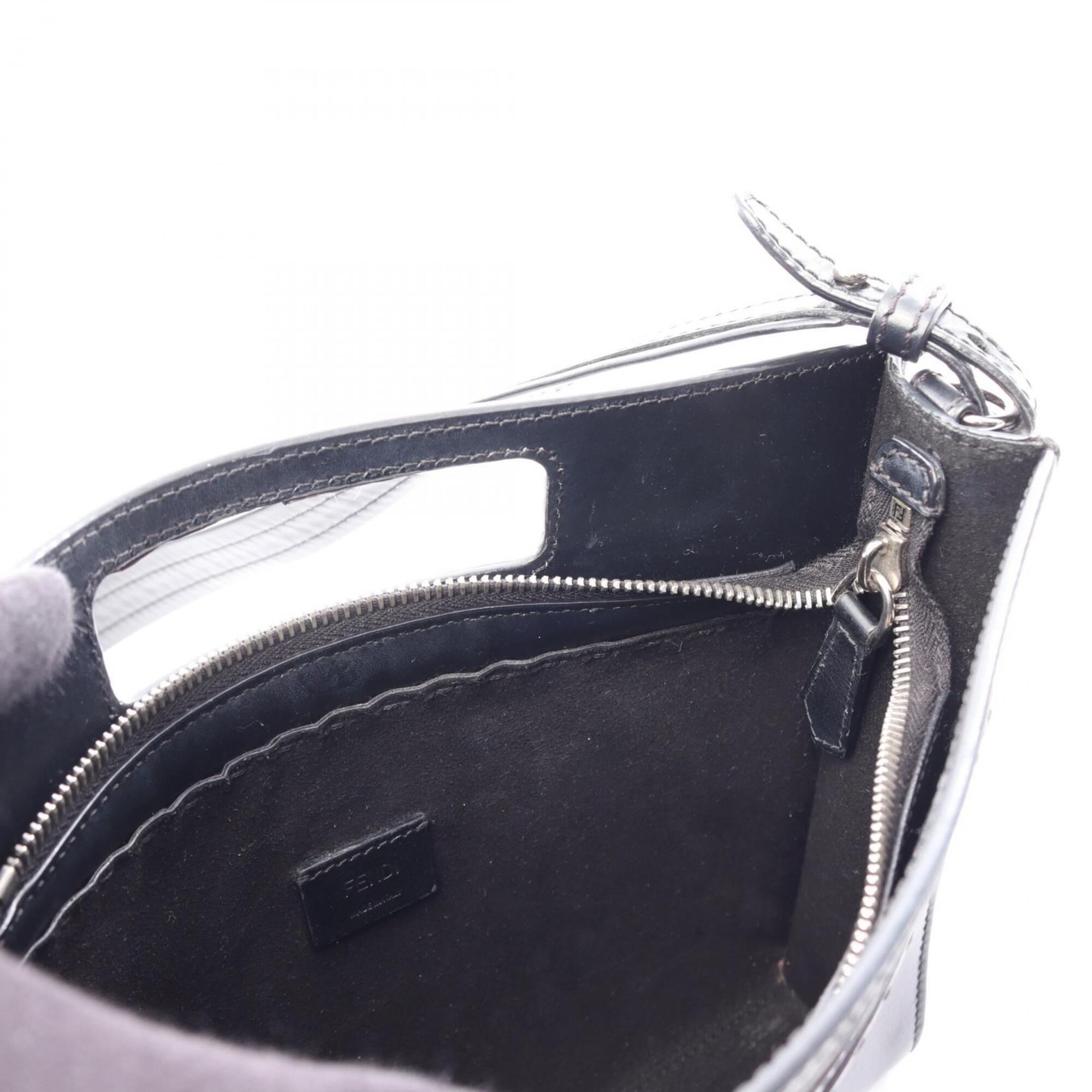 Fendi Black Leather Handbag (Pre-Owned)