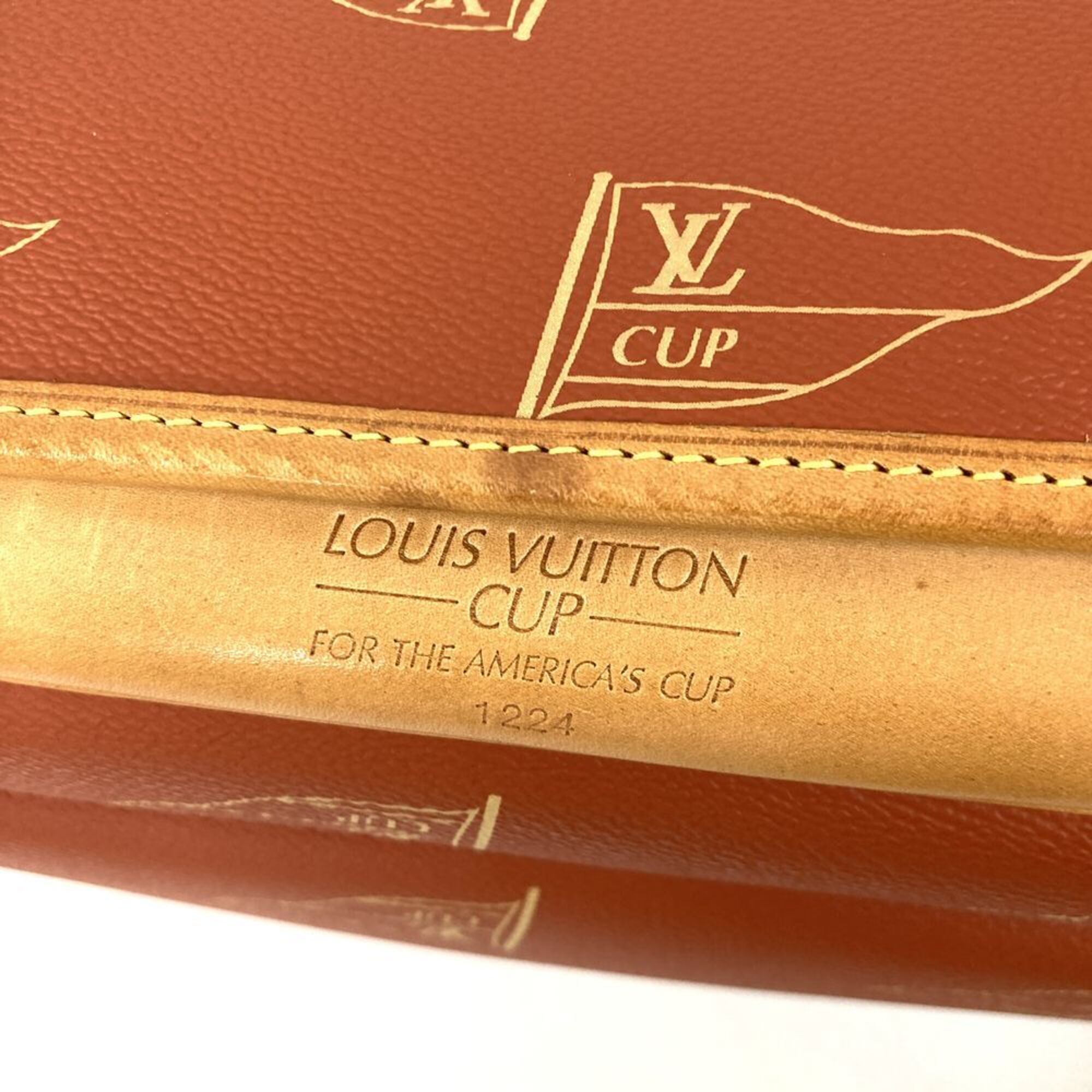 Louis Vuitton Brown Pvc Shoulder Bag (Pre-Owned)