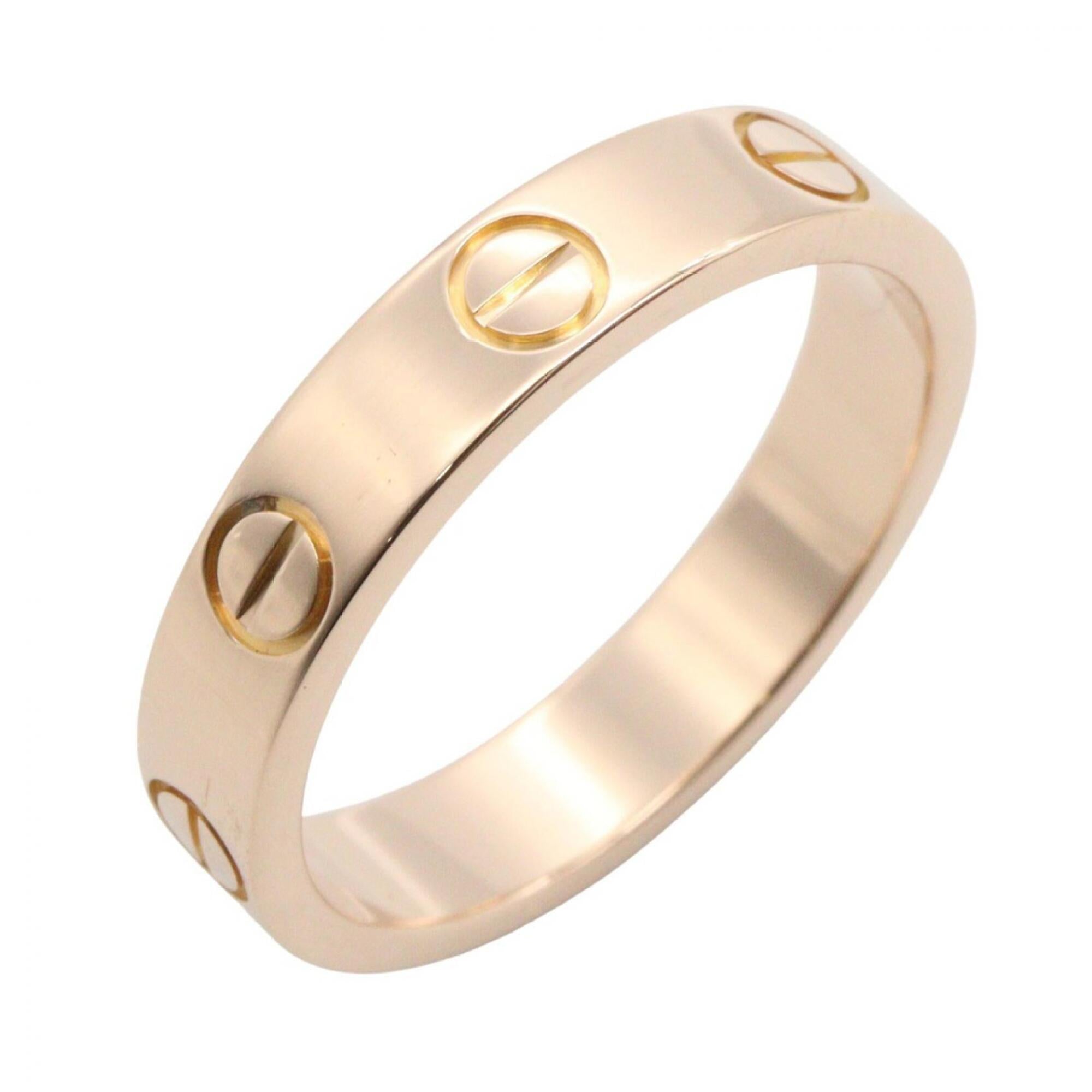 Cartier Gold Pink Gold (18K) Band Ring (Pre-Owned)