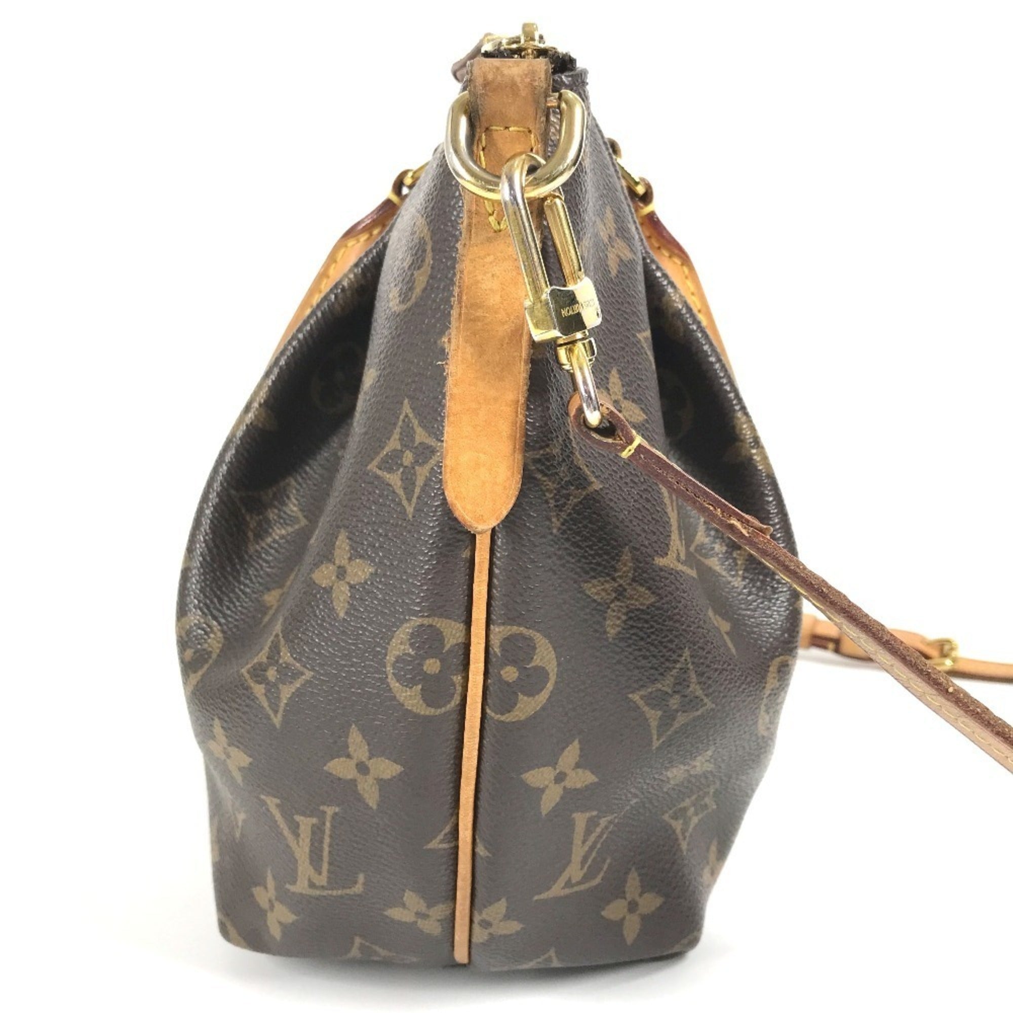 Louis Vuitton Brown Monogram Monogram Handbag Shoulder Bag Tote Bag (Pre-Owned)