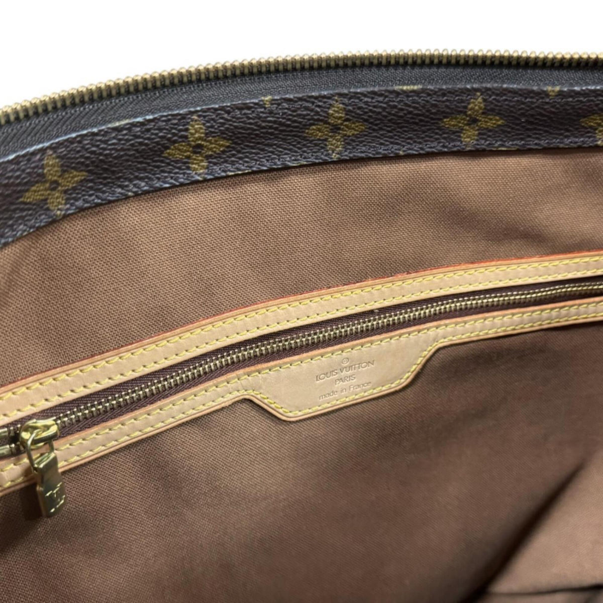 Louis Vuitton Monogram Brown Monogram Handbag Tote Bag (Pre-Owned)
