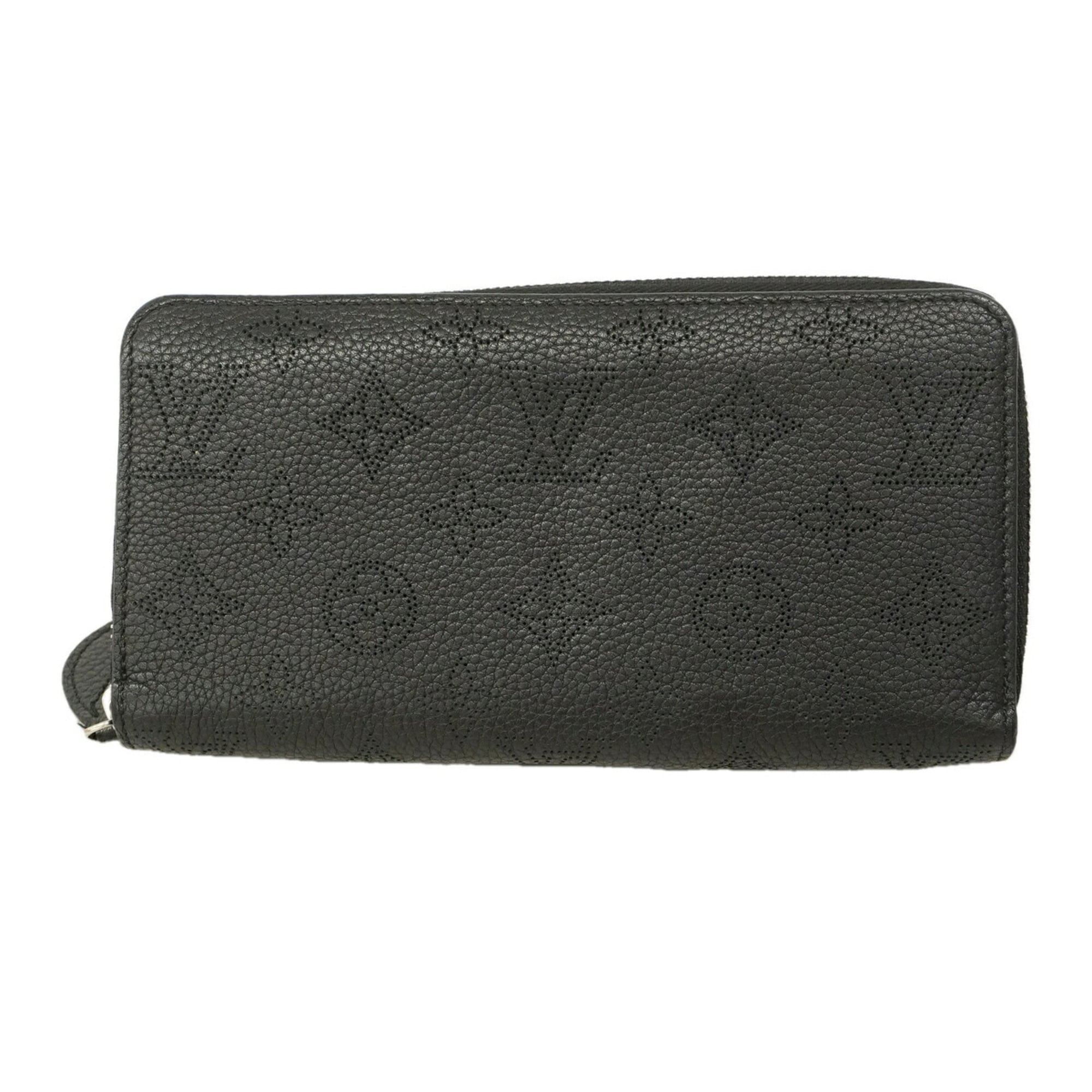 Louis Vuitton Noir Long Wallet (Bi-Fold) (Pre-Owned)
