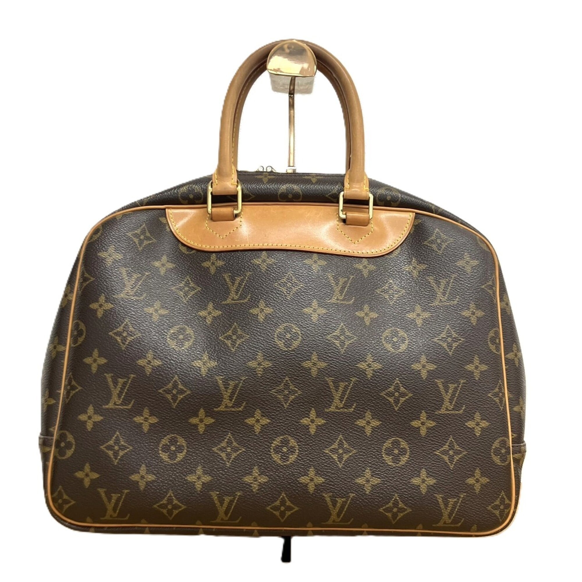 Louis Vuitton Monogram Brown Pvc Handbag (Pre-Owned)