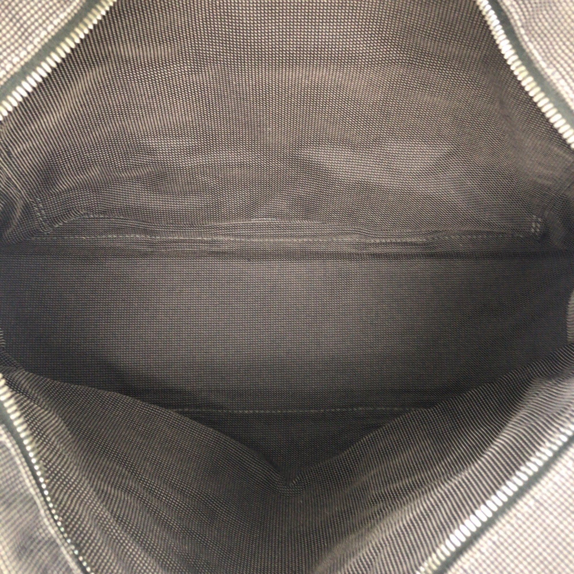 Hermes Gray Polyamide Polyester Handbag Tote Bag (Pre-Owned)