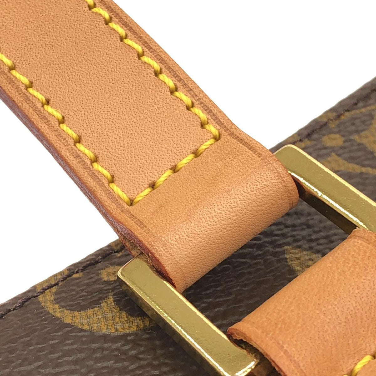 Louis Vuitton Monogram Marron Coated Canvas Handbag (Pre-Owned)