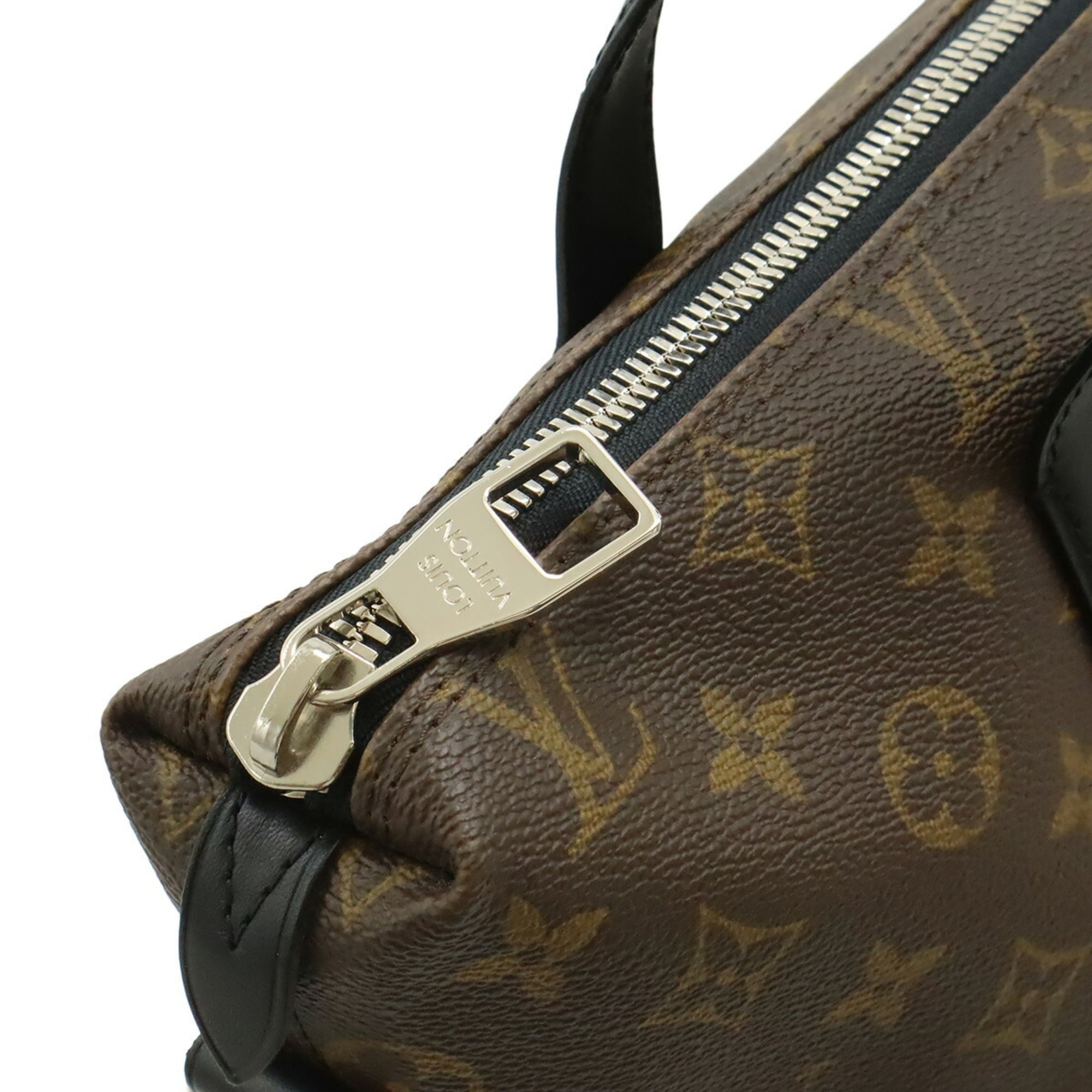 Louis Vuitton Black Brown Monogram Monogram Handbag Shoulder Bag Tote Bag (Pre-Owned)