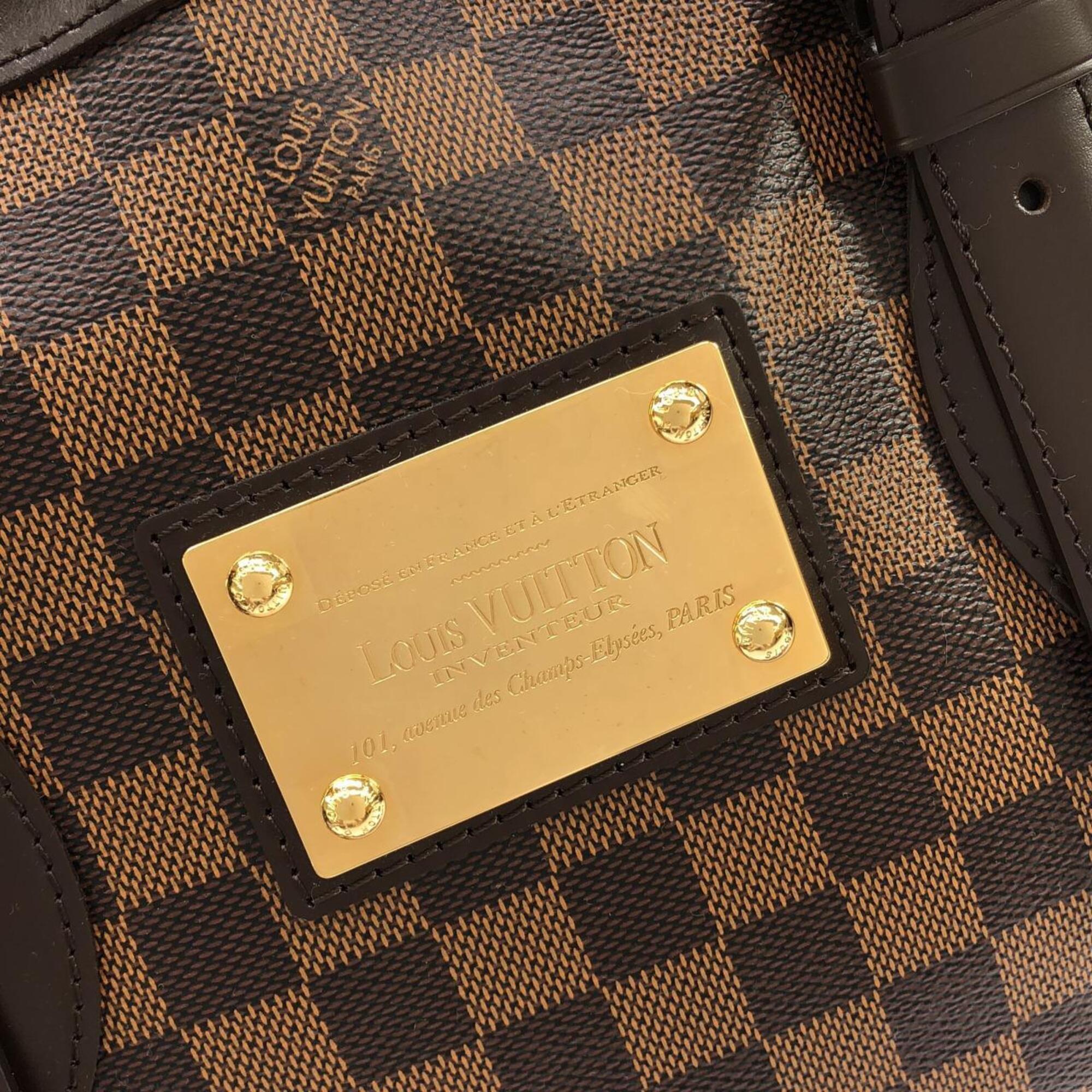 Louis Vuitton Brown Coated Canvas Handbag (Pre-Owned)