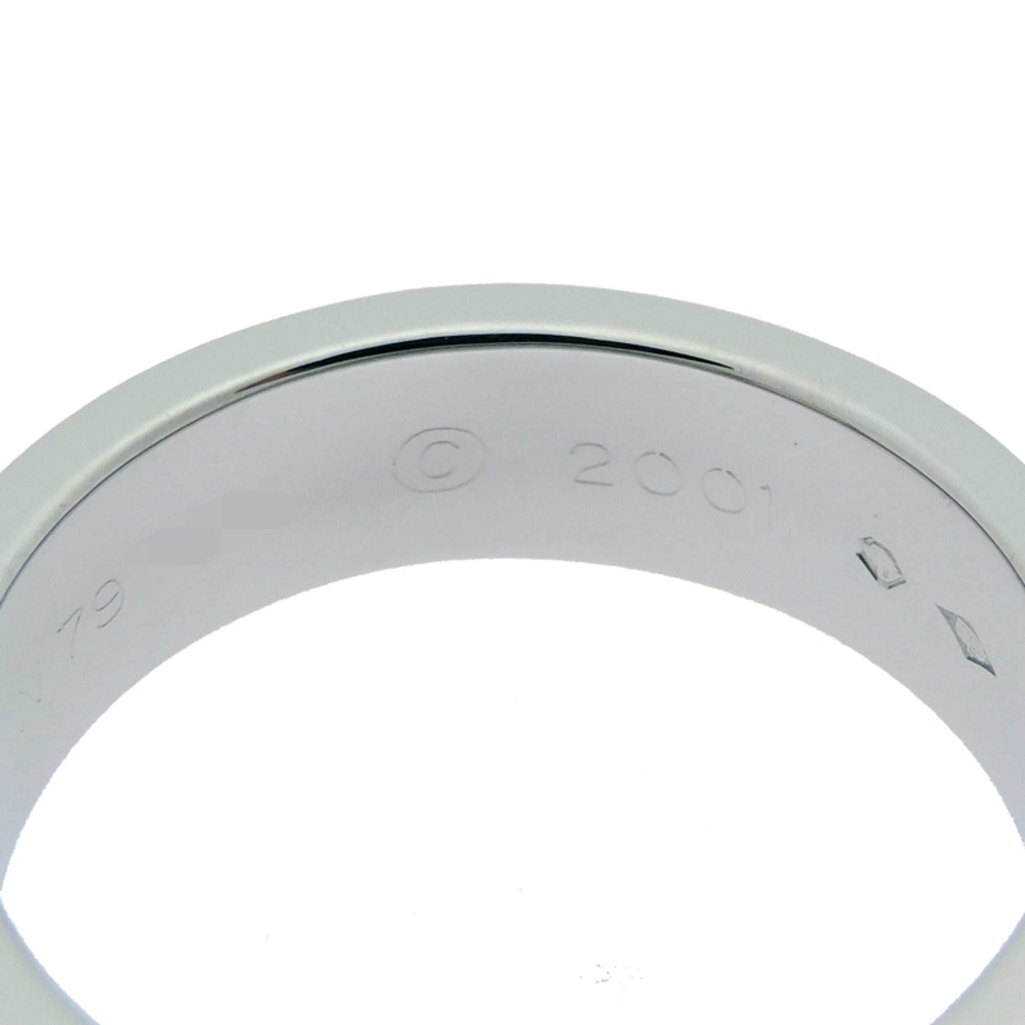 Cartier Platinum 950 Band Ring (Pre-Owned)