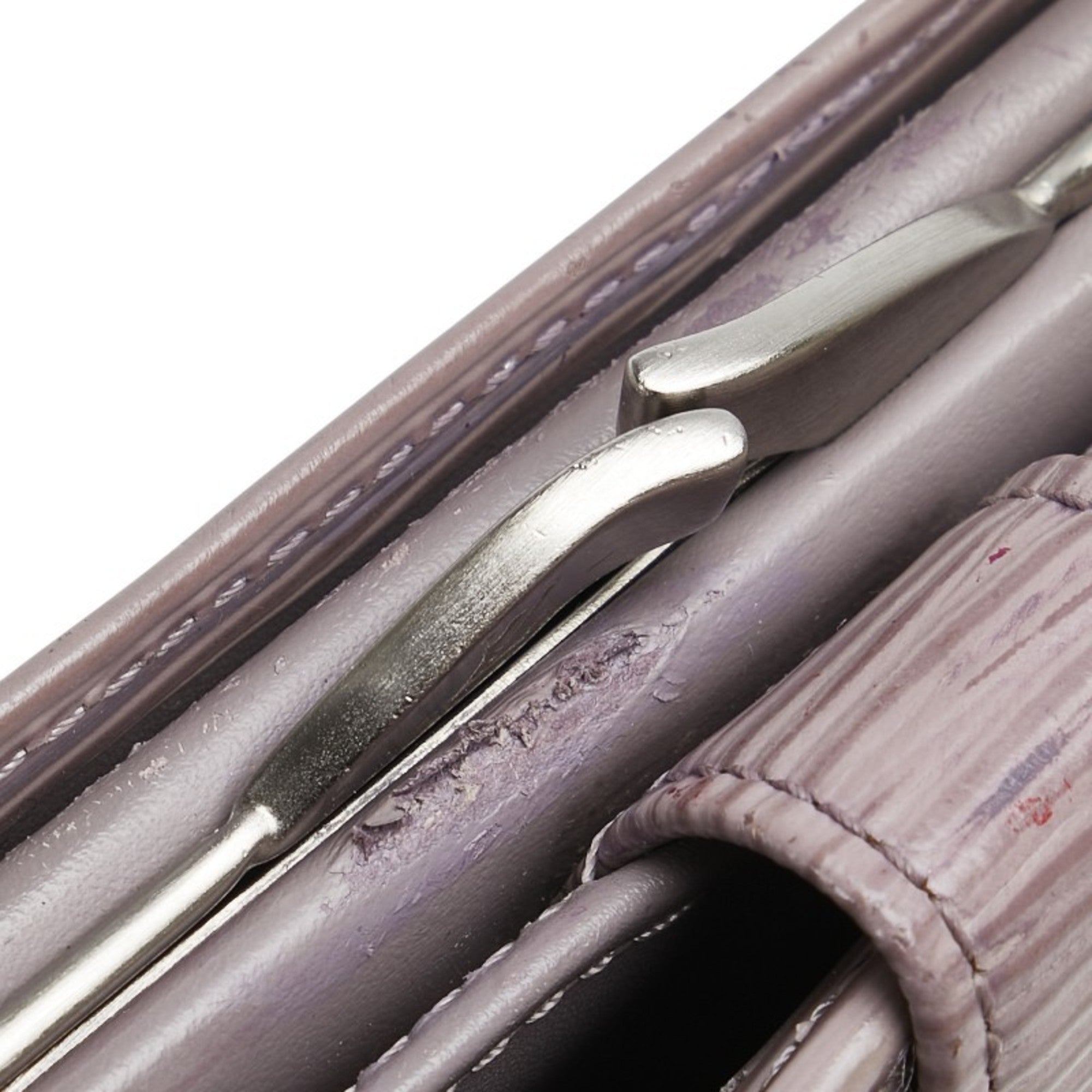 Louis Vuitton Epi Purple Leather Wallet (Bi-Fold) (Pre-Owned)