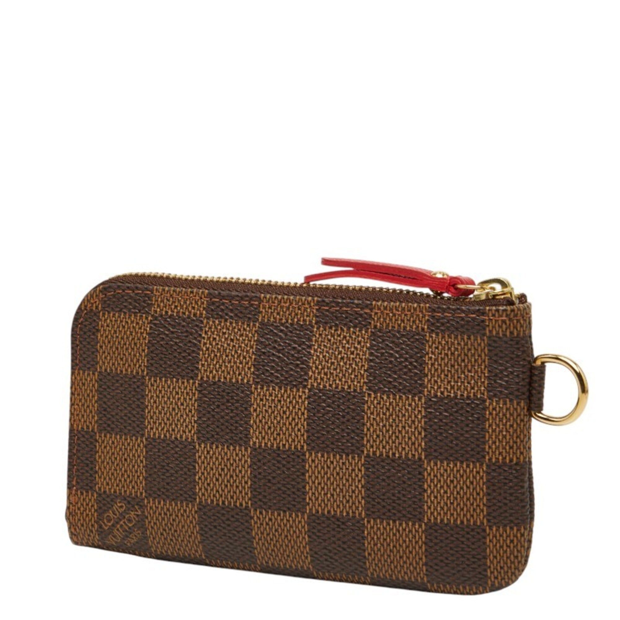 Louis Vuitton Brown Pvc Leather Coin Purse/Coin Case (Pre-Owned)