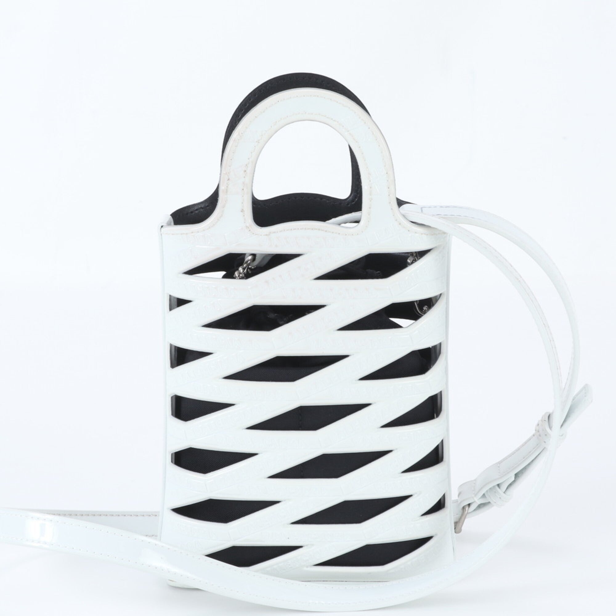 Balenciaga White Leather Shoulder Bag (Pre-Owned)