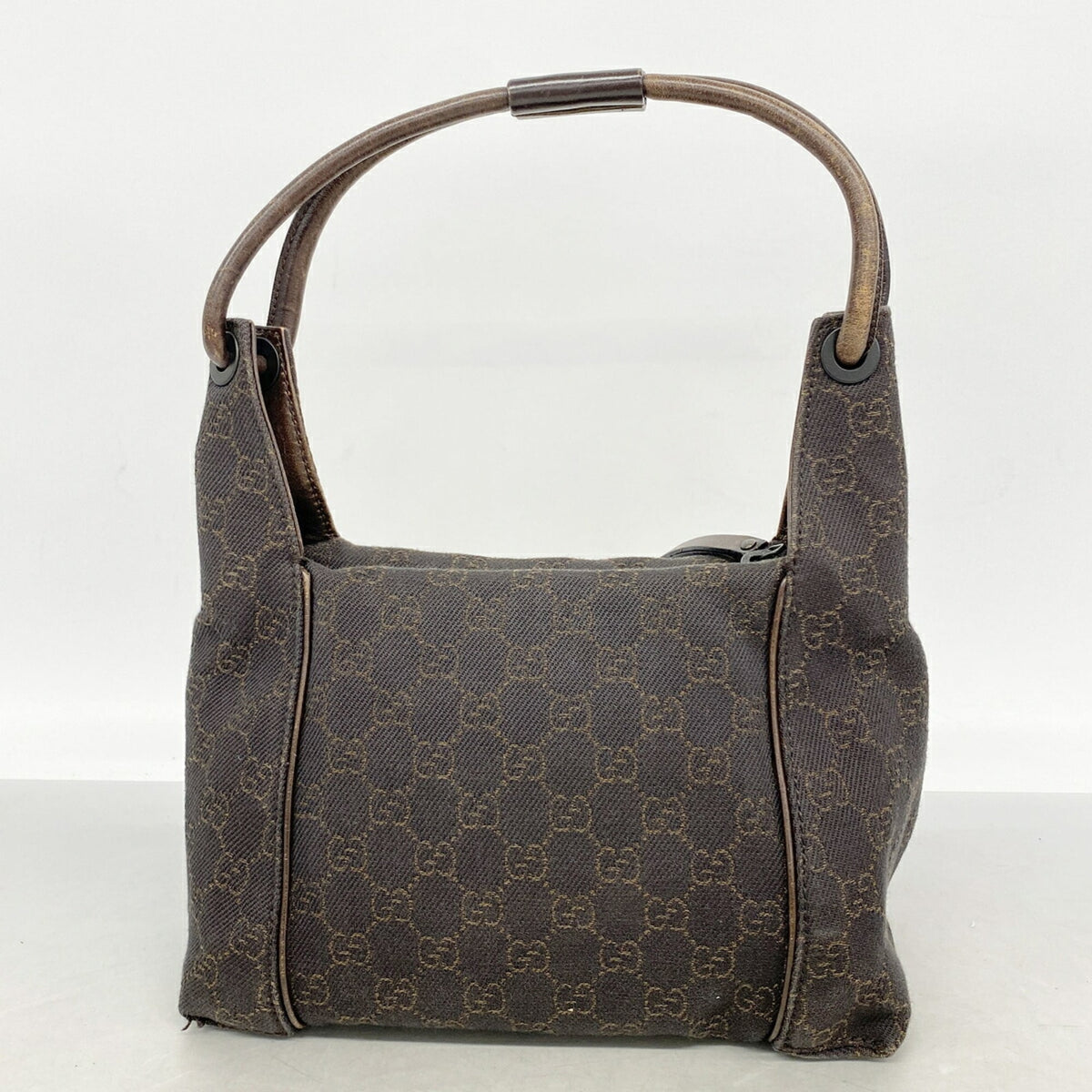 Gucci Brown Denim Handbag (Pre-Owned)