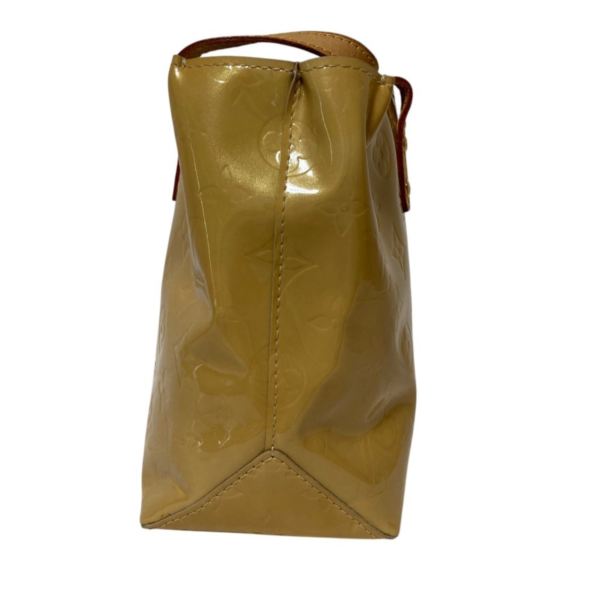 Louis Vuitton Beige Monogram Monogram Vernis Handbag (Pre-Owned)