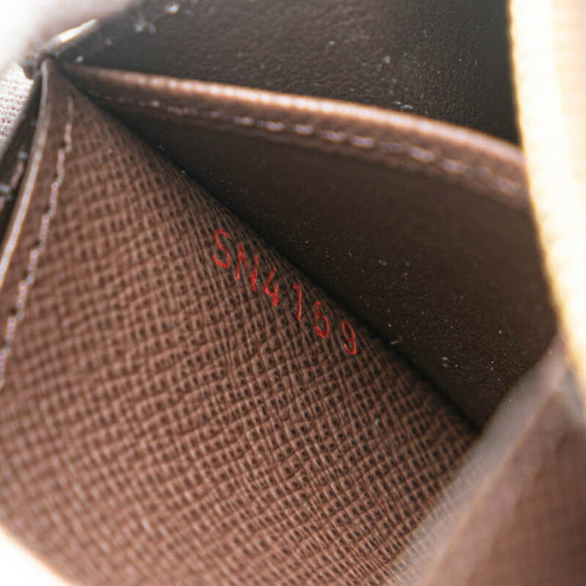 Louis Vuitton Brown Pvc Coin Purse/Coin Case (Pre-Owned)