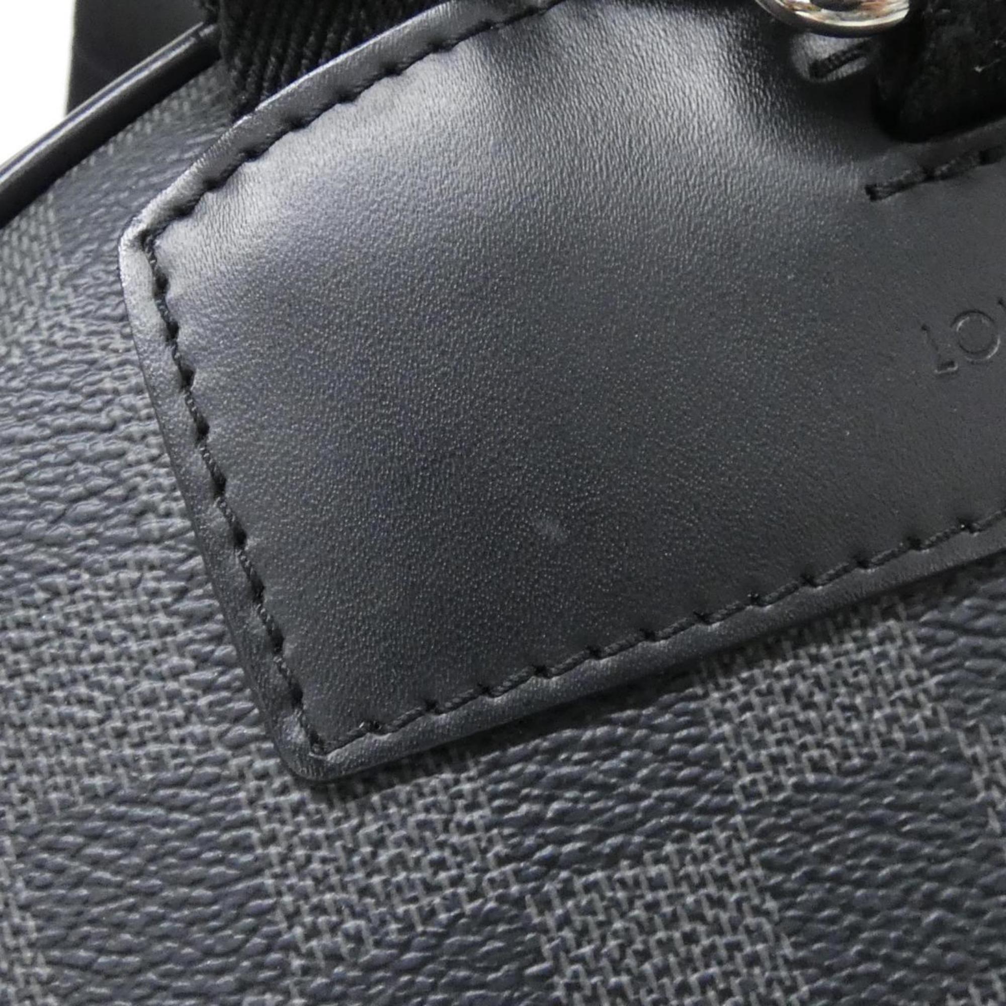 Louis Vuitton Damier Graphite Graphite Coated Canvas Backpack (Pre-Owned)