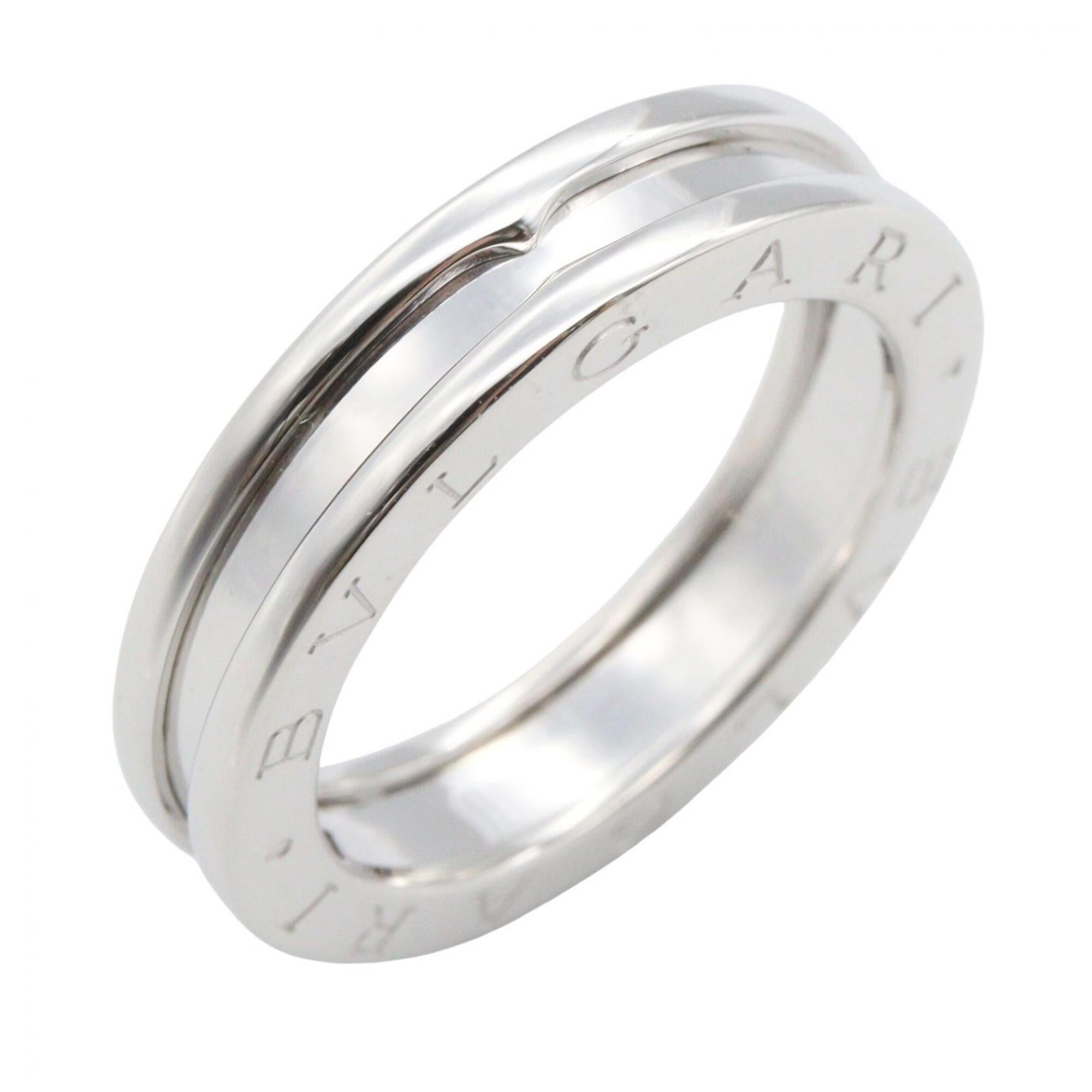 Bvlgari Silver White Gold (18K) Band Ring (Pre-Owned)
