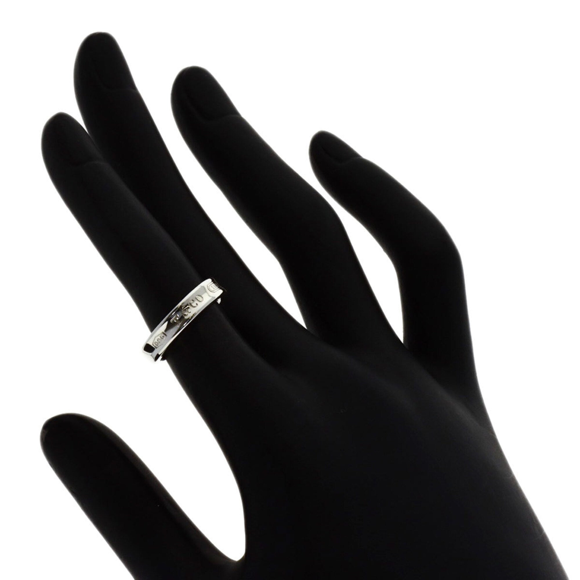 Tiffany Silver Band Ring (Pre-Owned)