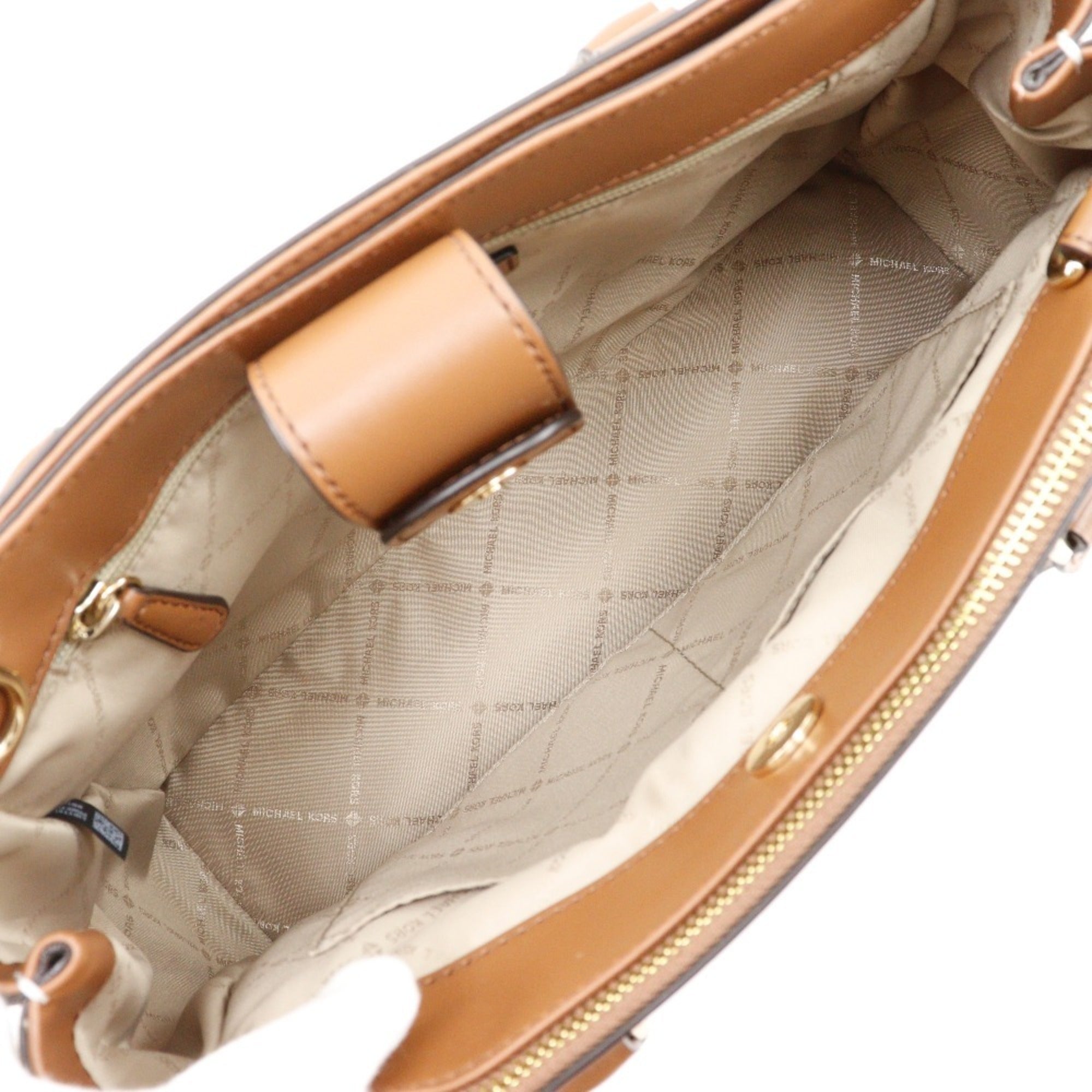 Michael Kors Off-White Pvc Handbag (Pre-Owned)