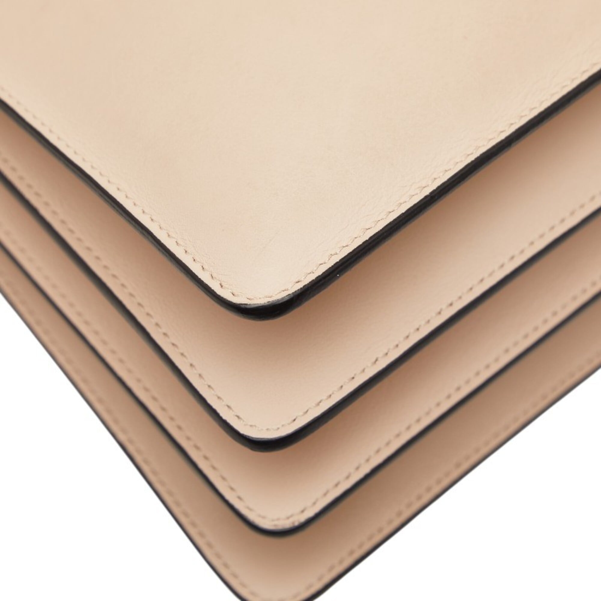 Chloé Beige Pink Leather Suede Shoulder Bag (Pre-Owned)