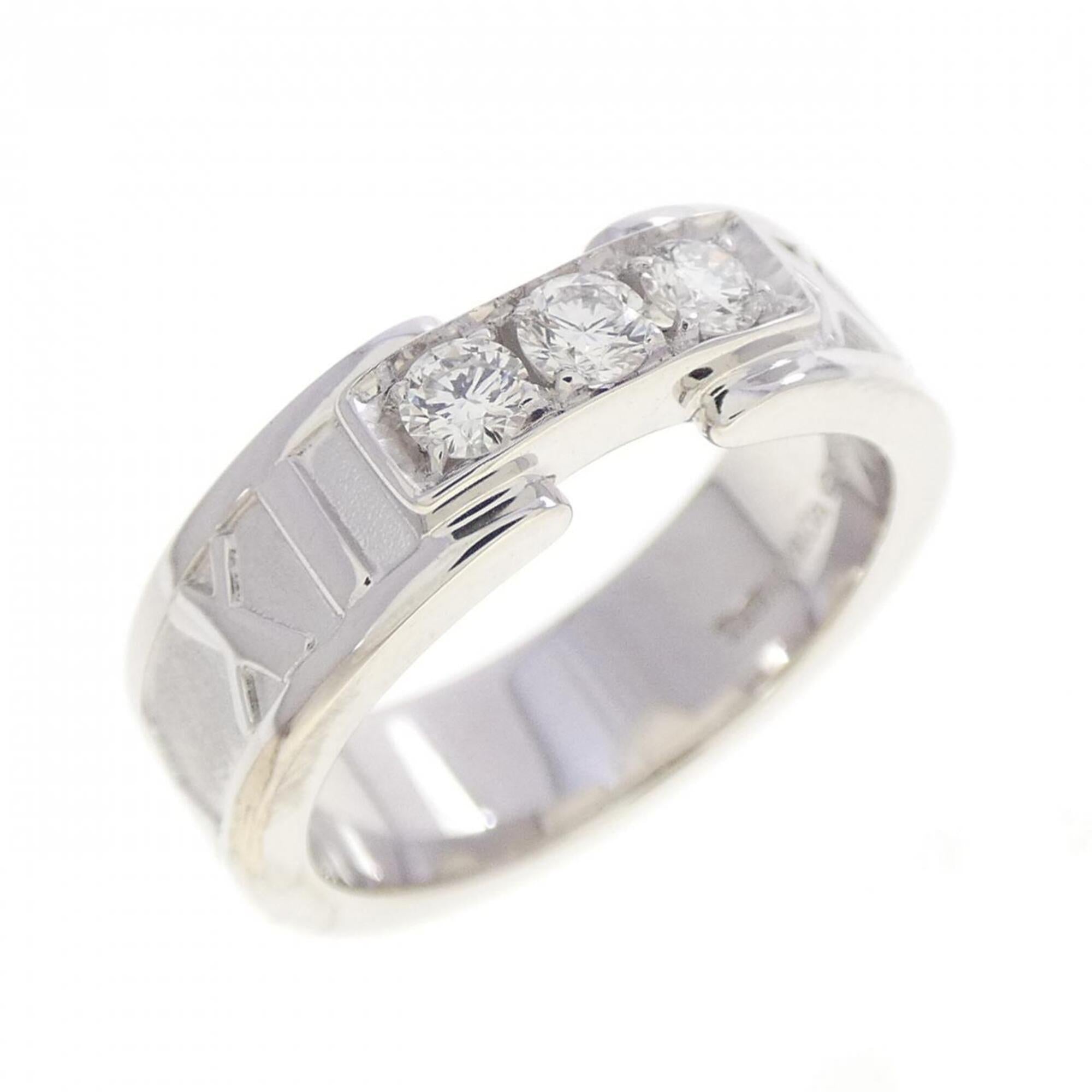 Tiffany White Gold (18K) Band Ring (Pre-Owned)