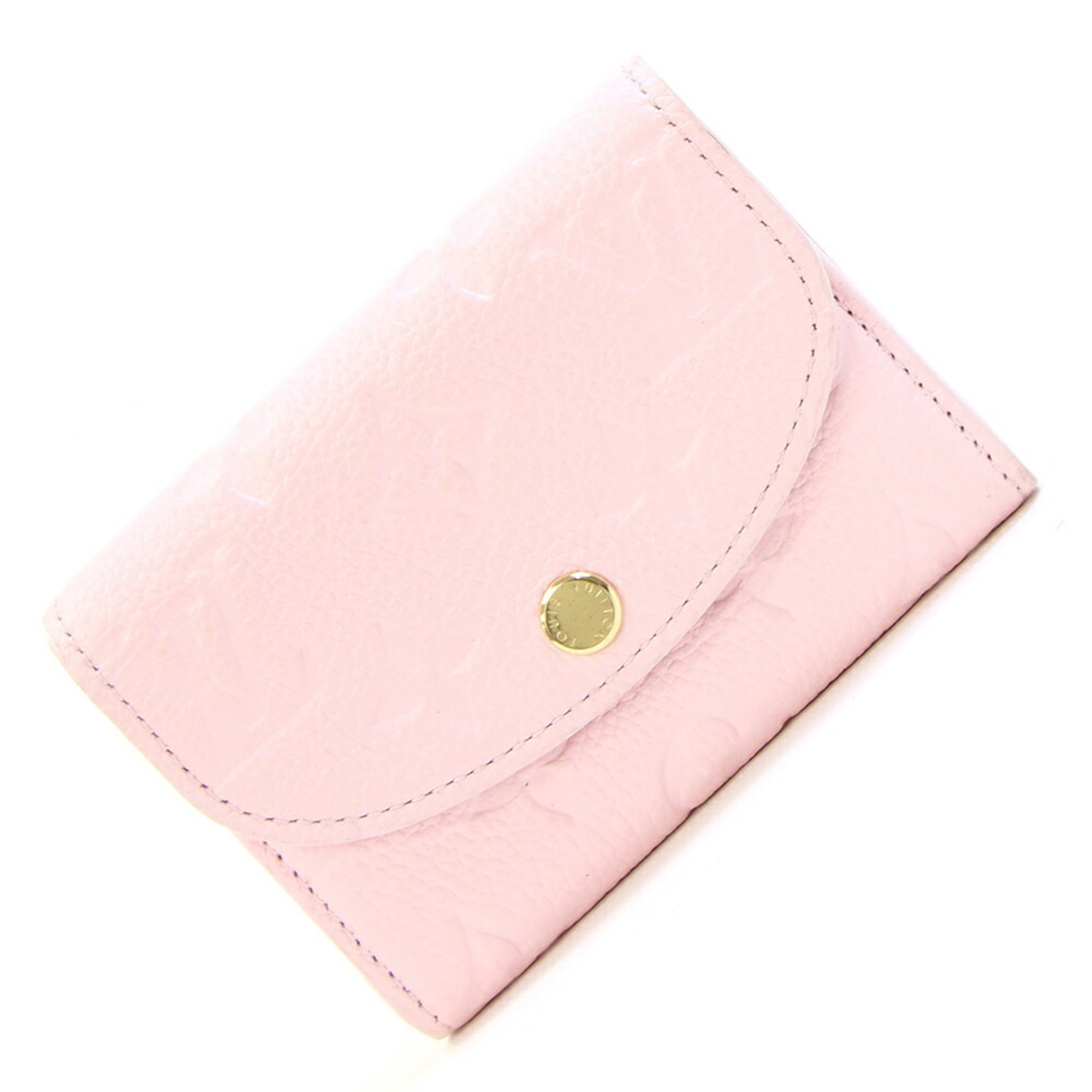 Louis Vuitton Pink Monogram Empreinte Leather Coin Purse/Coin Case (Pre-Owned)