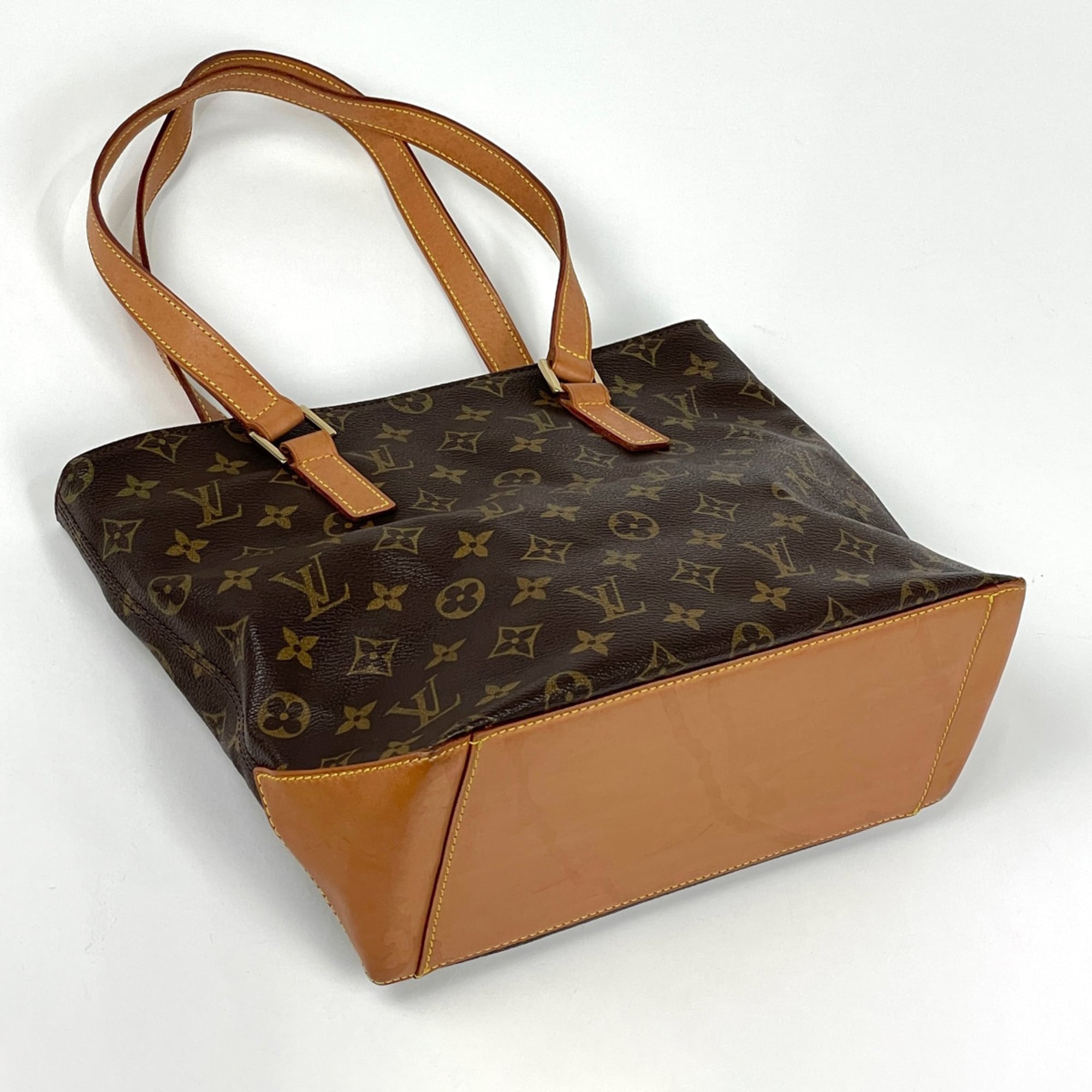 Louis Vuitton Brown Monogram Shoulder Bag Tote Bag (Pre-Owned)