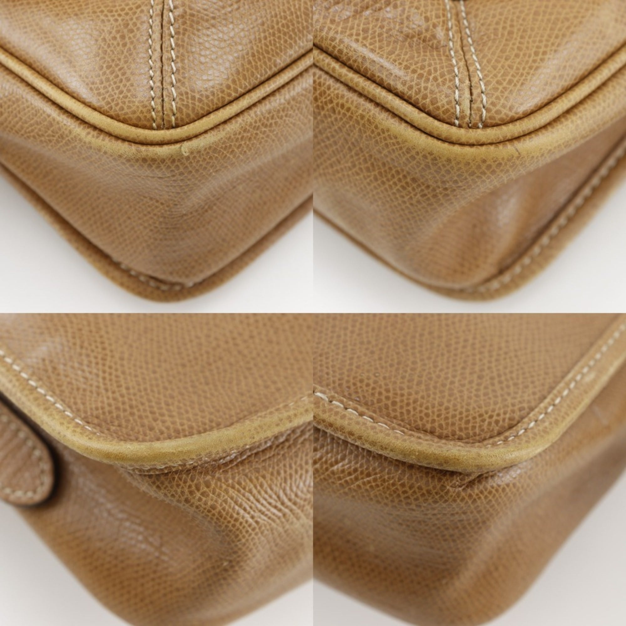 Loewe Brown Leather Shoulder Bag (Pre-Owned)