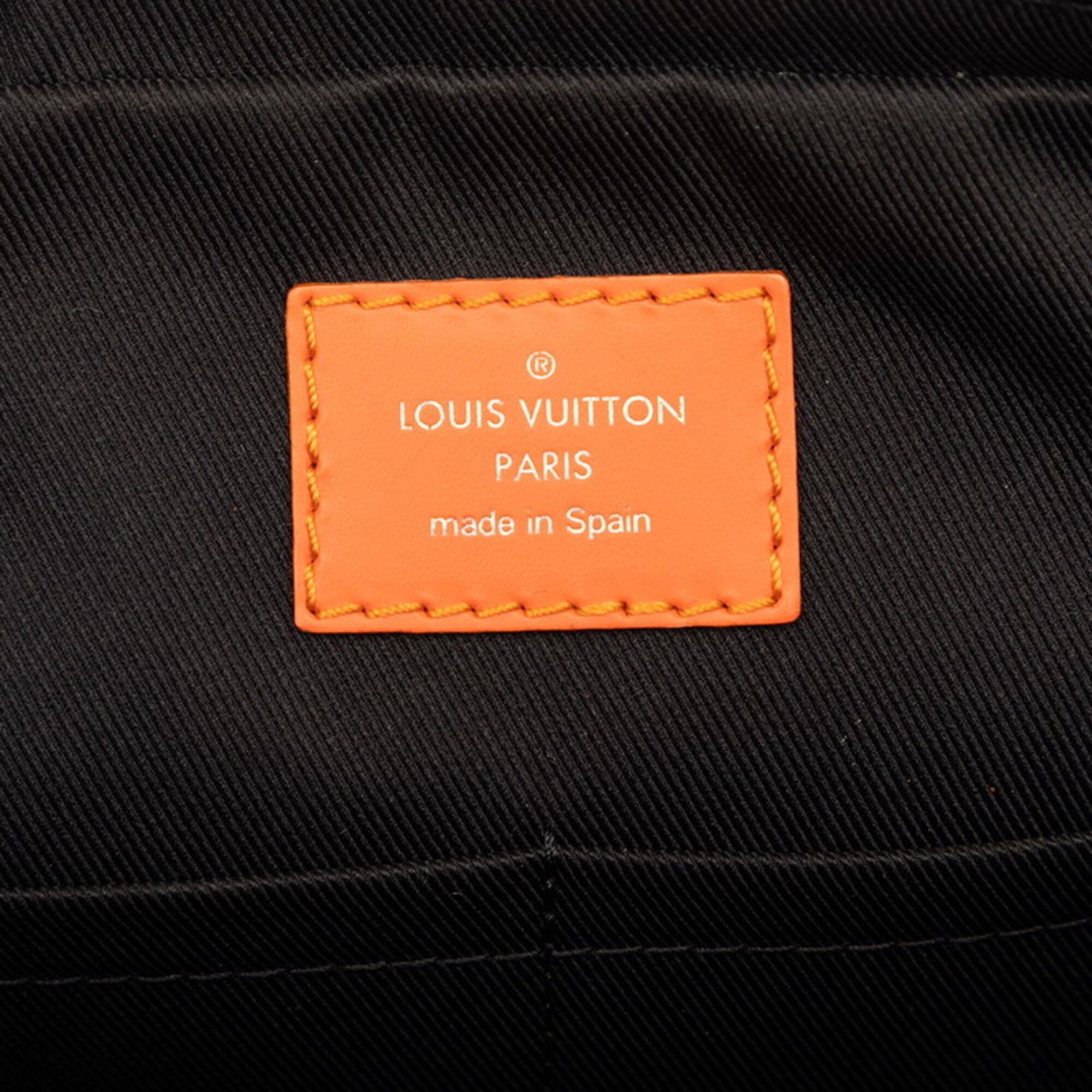 Louis Vuitton Bordeaux Brown Brown Orange Pvc Leather Shoulder Bag (Pre-Owned)