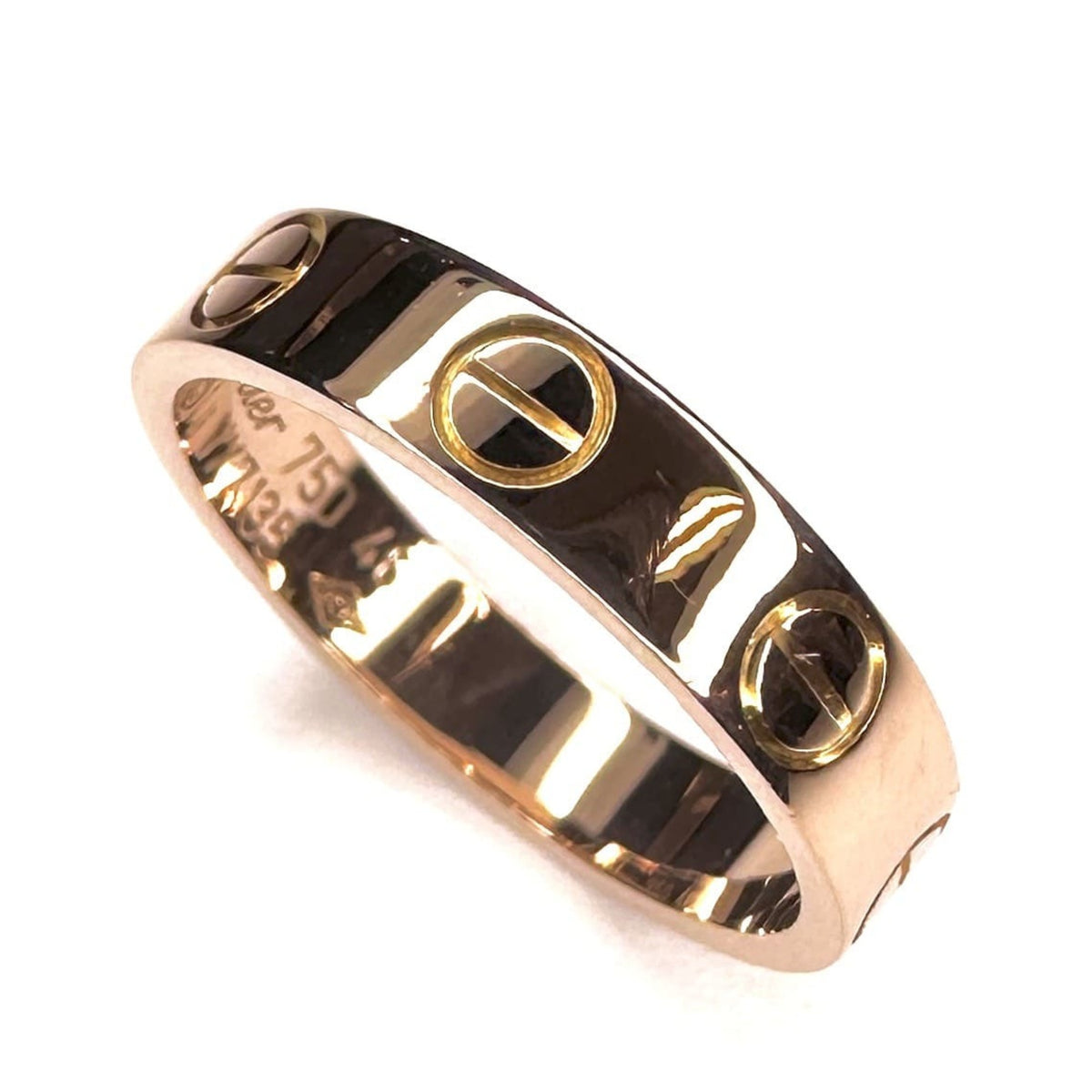 Cartier Pink Gold Pink Gold (18K) Band Ring (Pre-Owned)