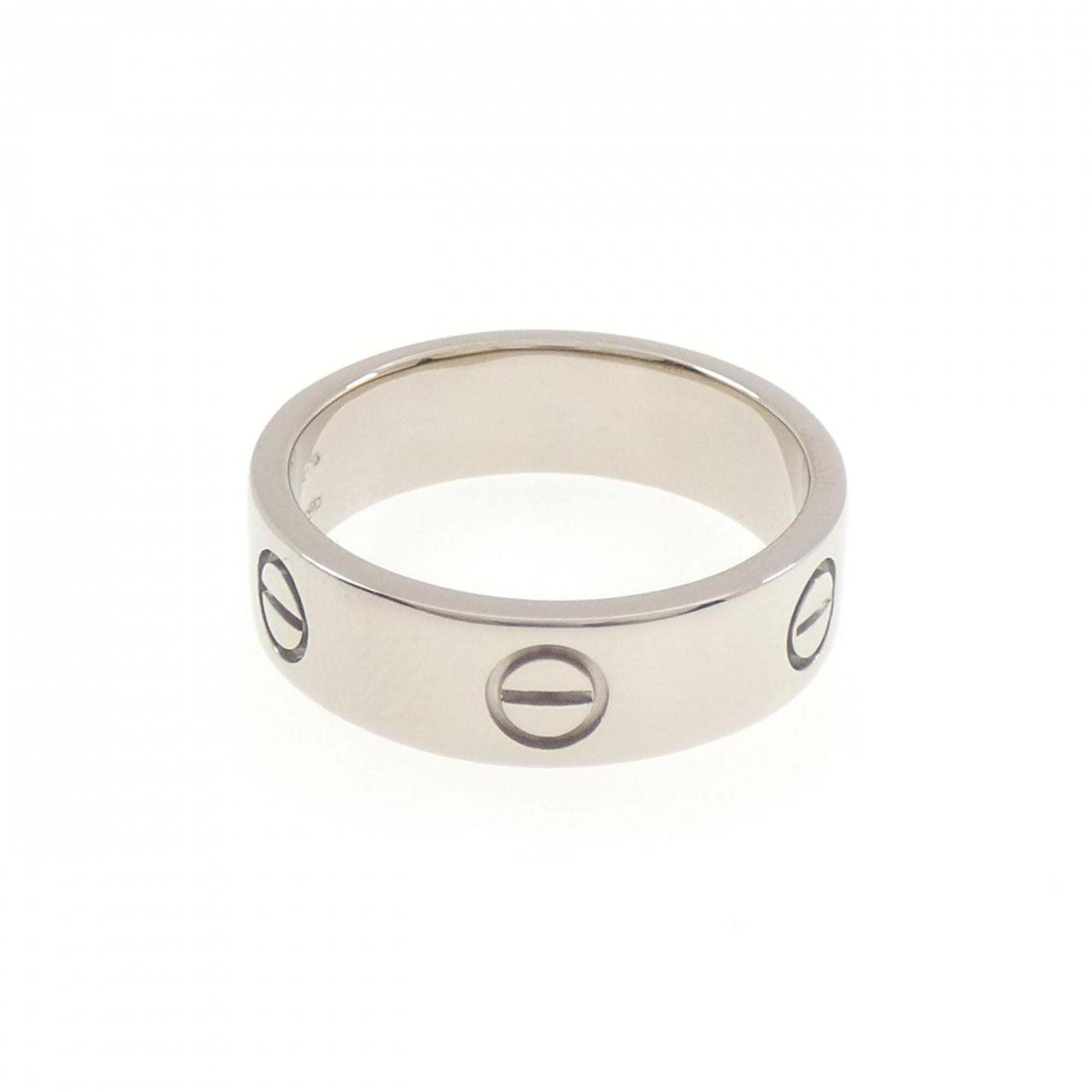 Cartier White Gold White Gold (18K) Band Ring (Pre-Owned)