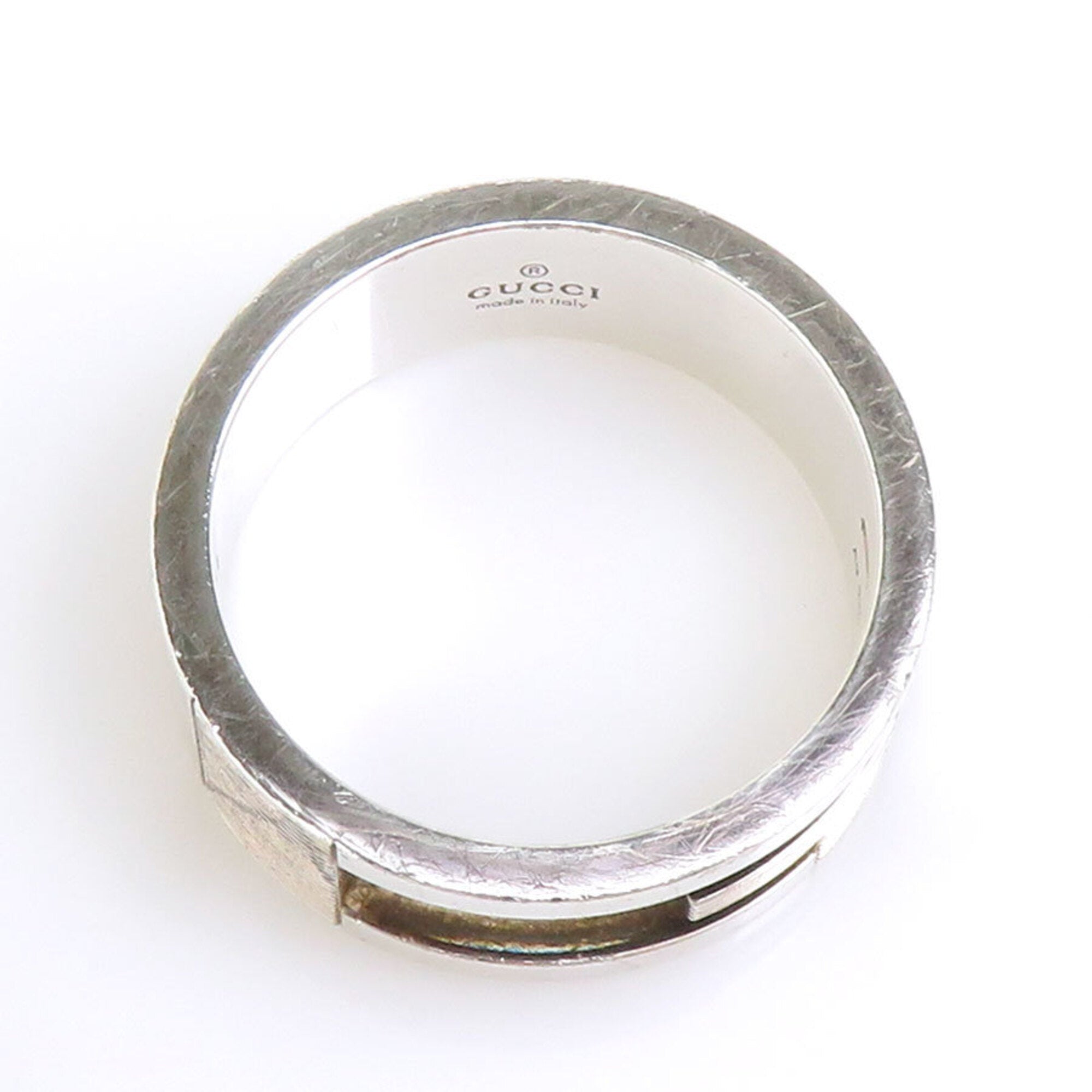 Gucci Silver Silver 925 Band Ring (Pre-Owned)