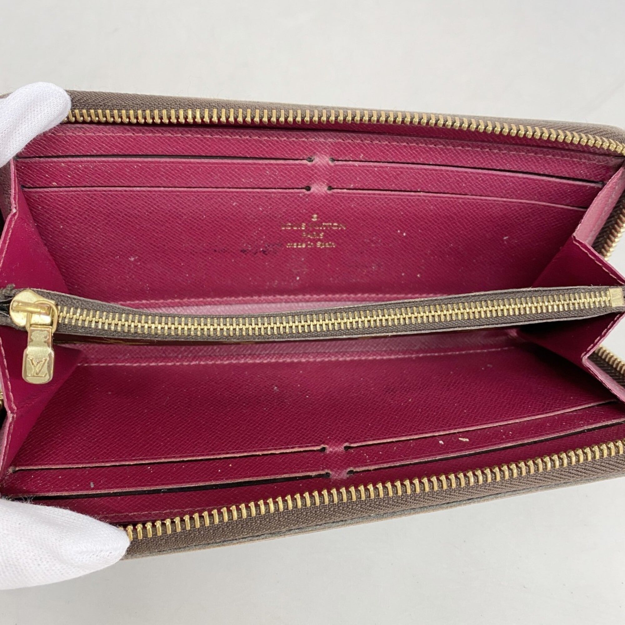 Louis Vuitton Fuchsia Long Wallet (Bi-Fold) (Pre-Owned)