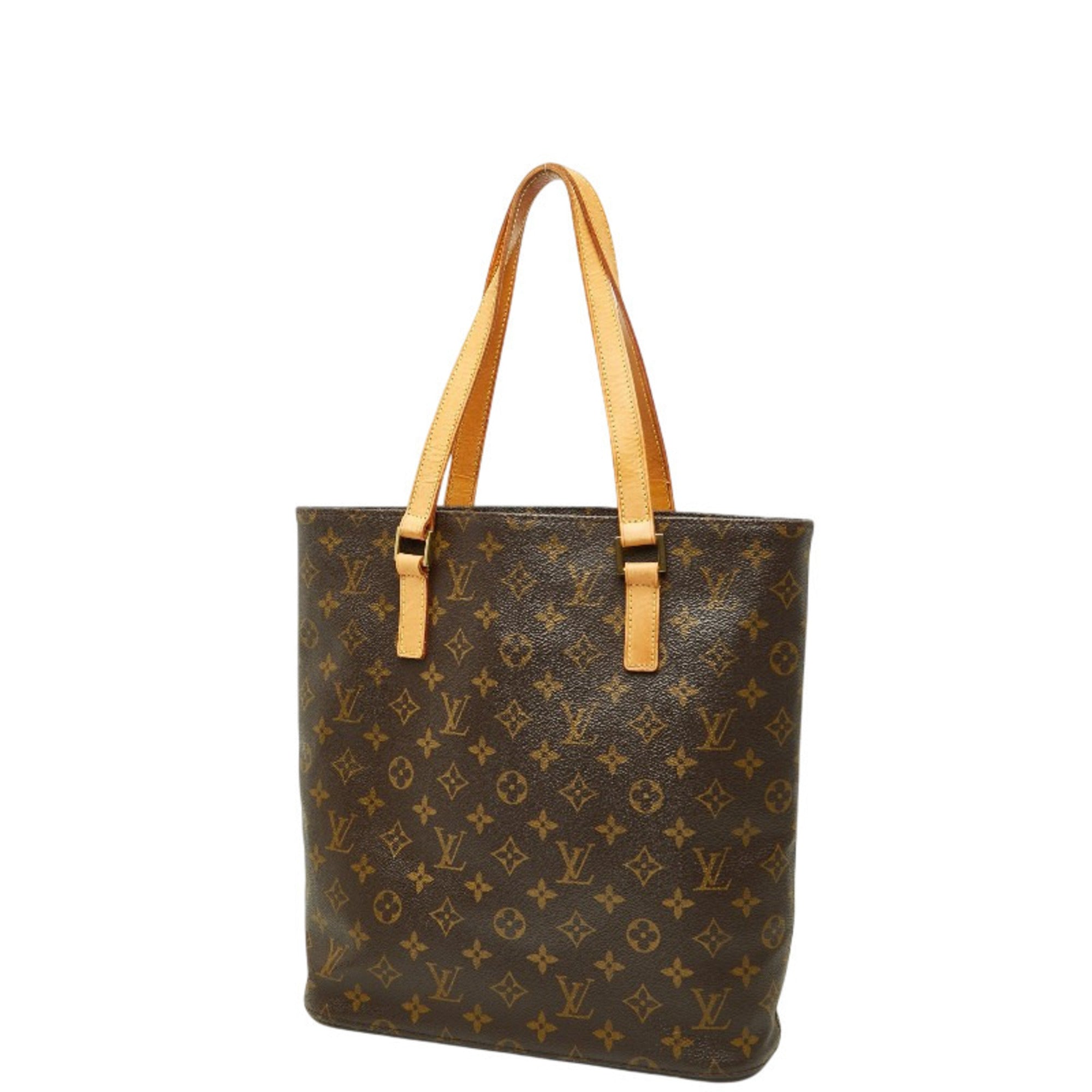 Louis Vuitton Brown Pvc Leather Tote Bag (Pre-Owned)