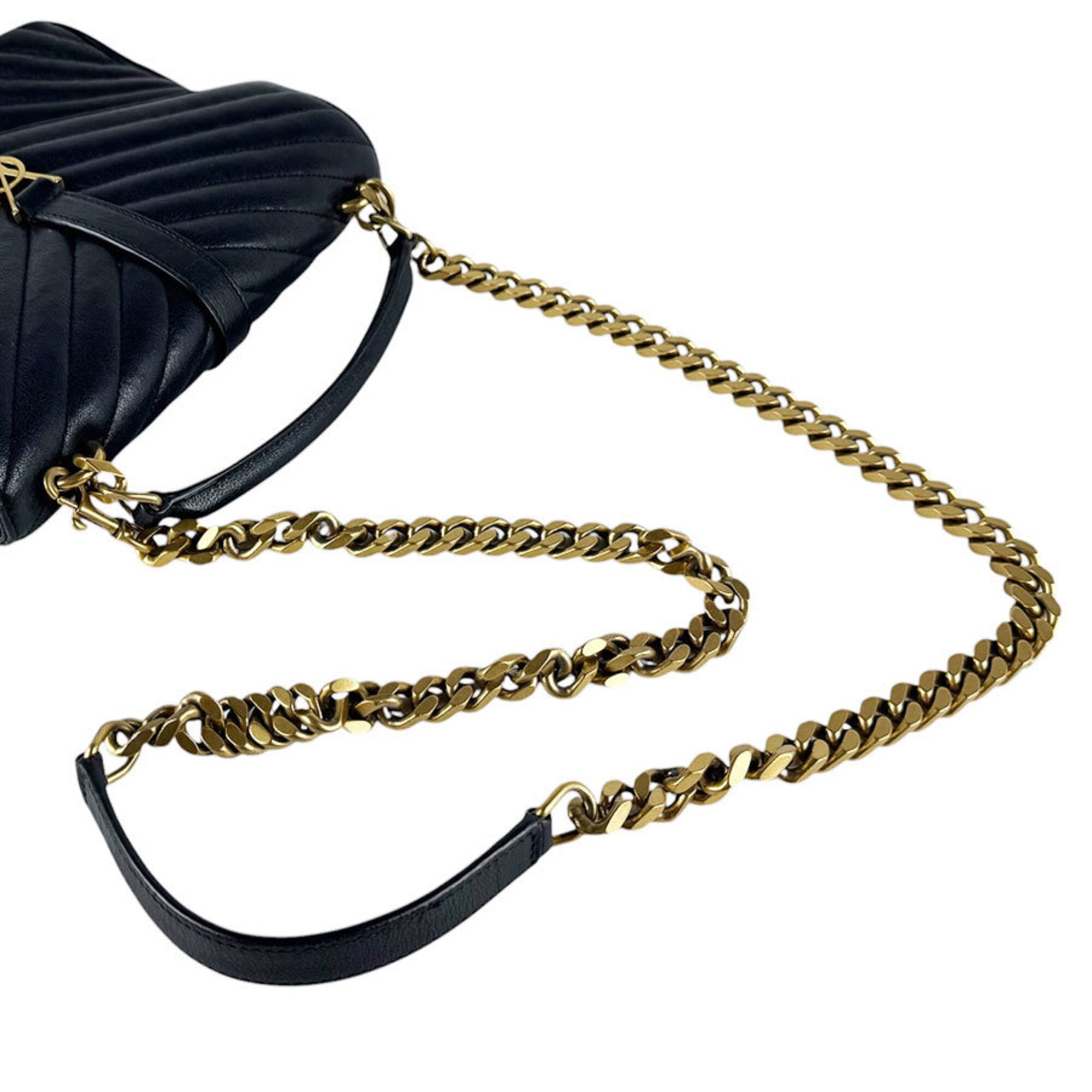 Saint Laurent Navy Shoulder Bag (Pre-Owned)