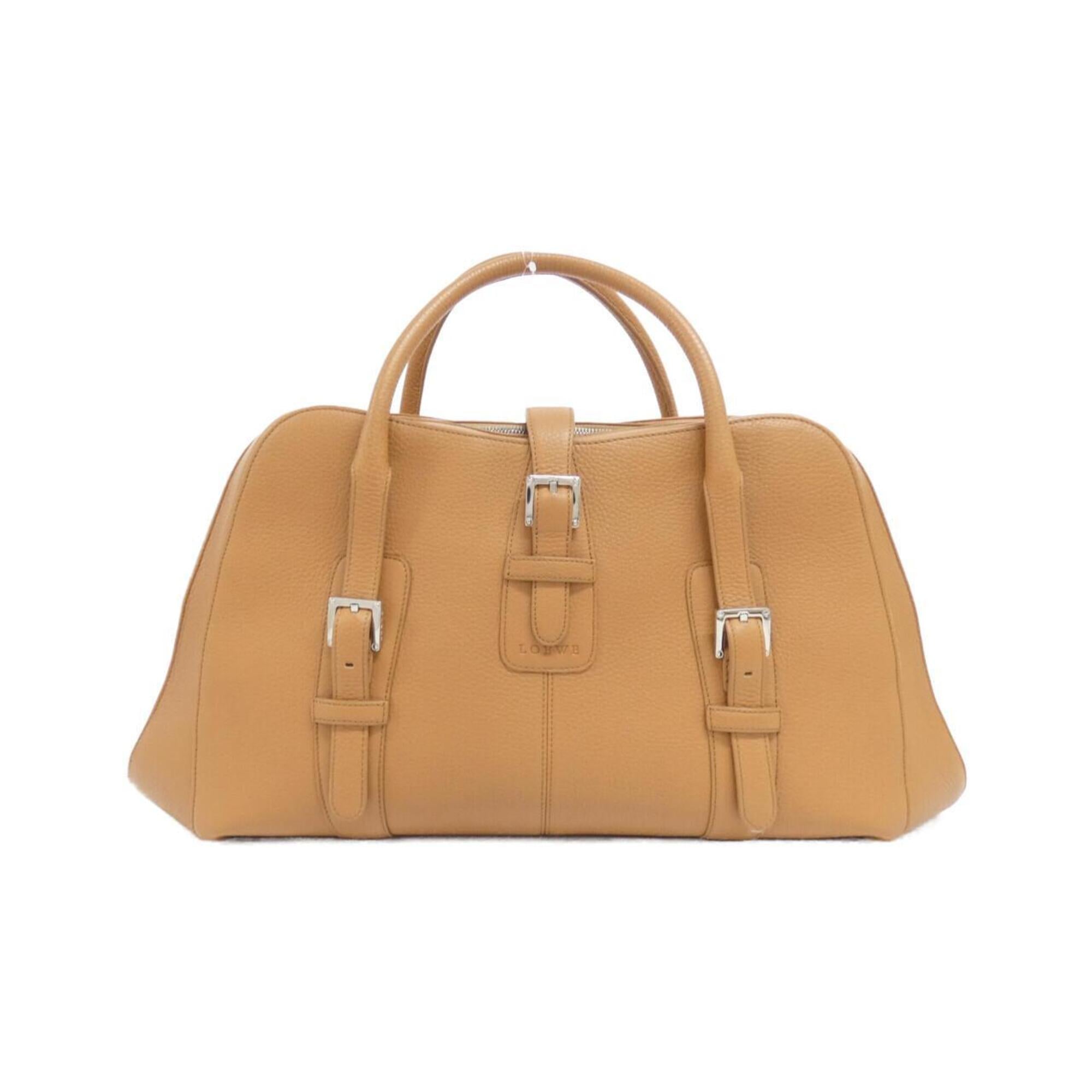 Loewe Light Brown Leather Handbag (Pre-Owned)
