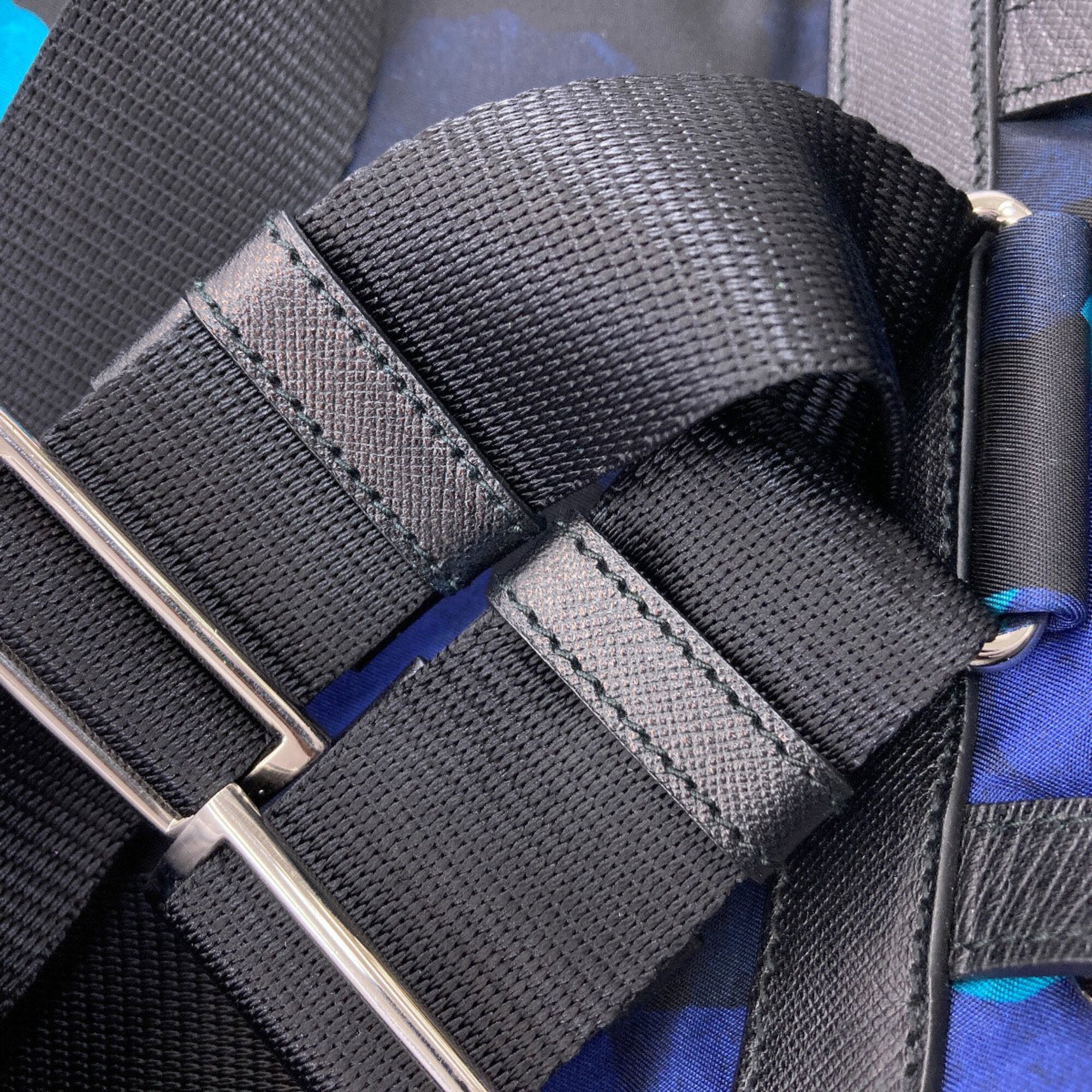 Prada Blue Nylon (Pre-Owned)