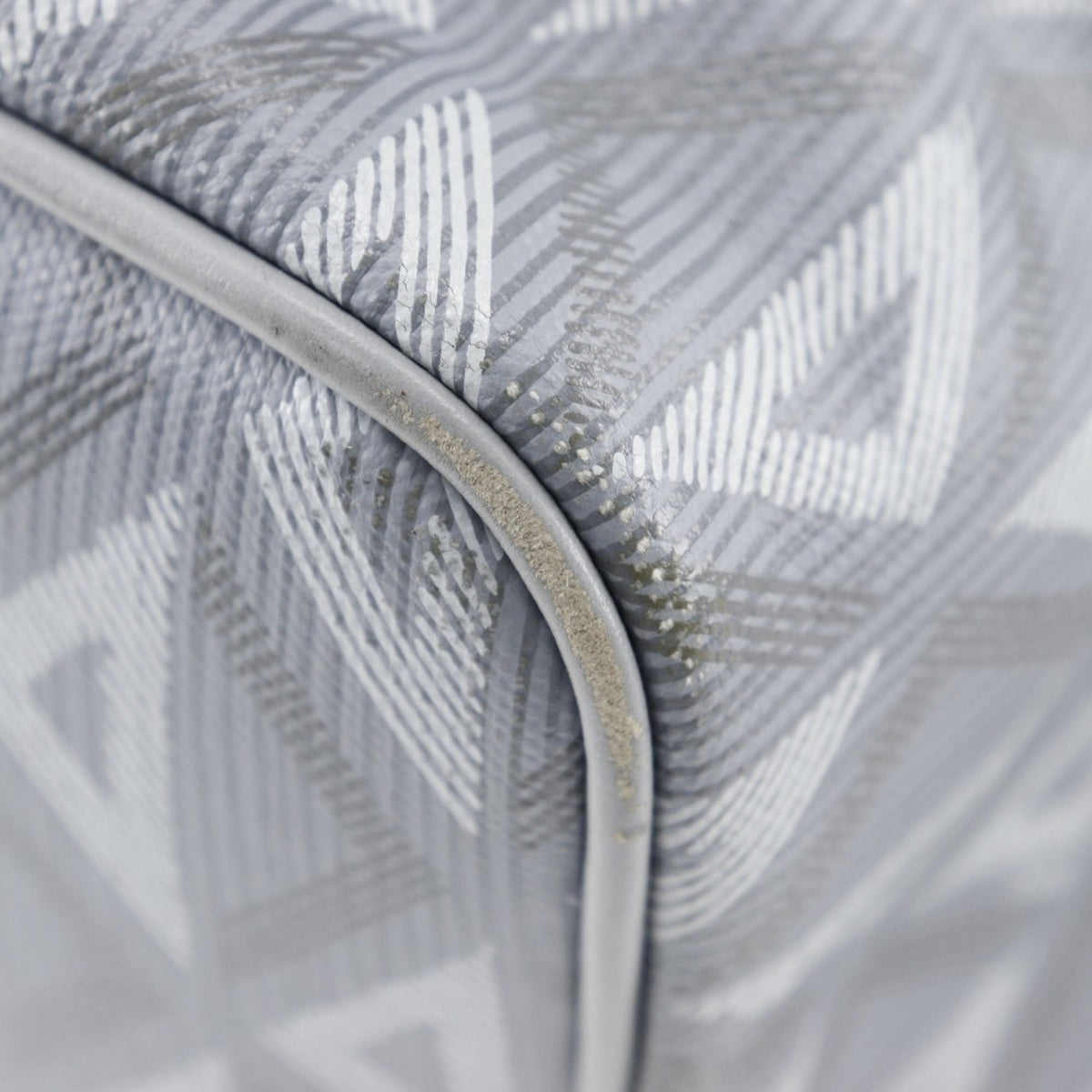 Christian Dior Gray Pvc Backpack (Pre-Owned)