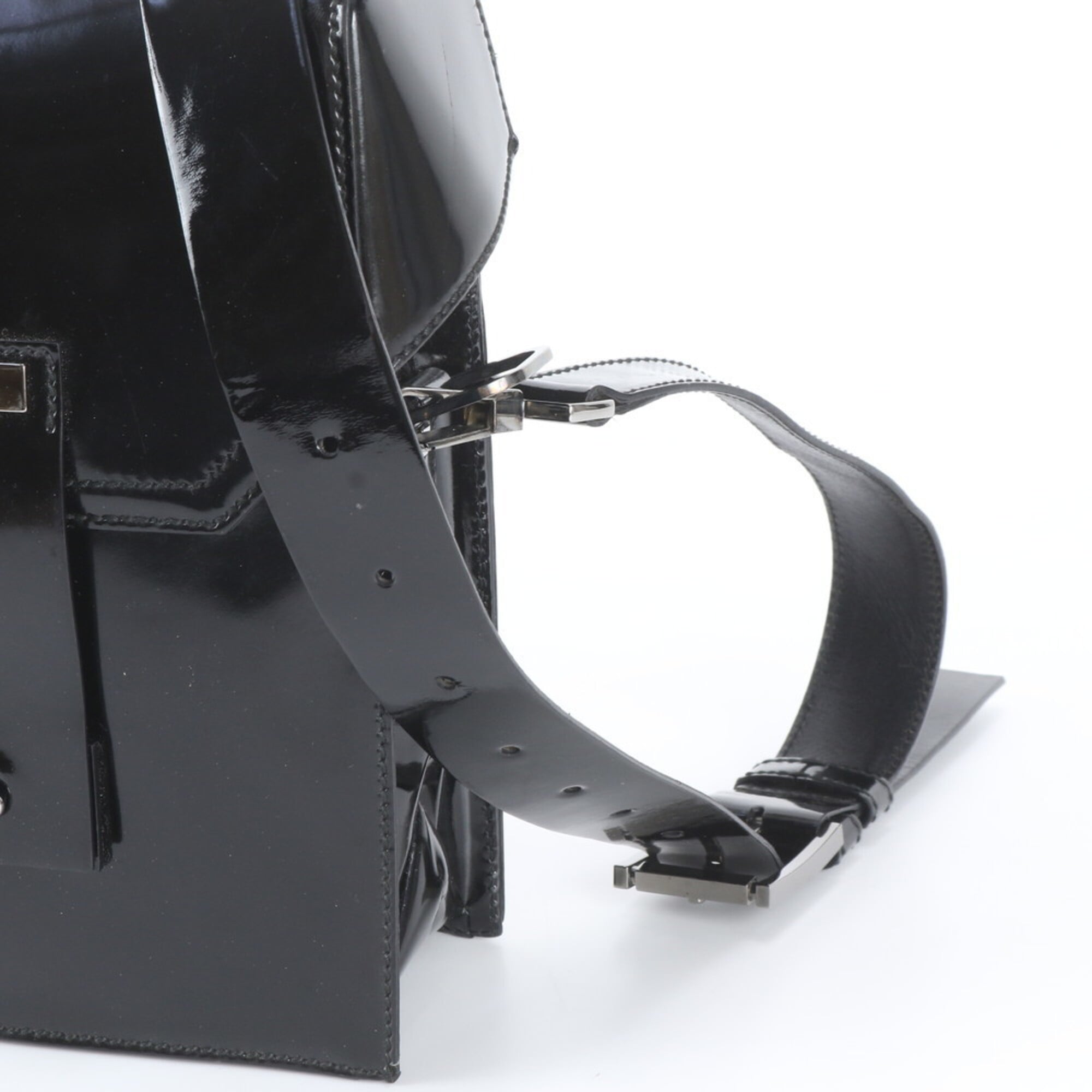 Gucci Black Leather Crossbody Bag Shoulder Bag (Pre-Owned)