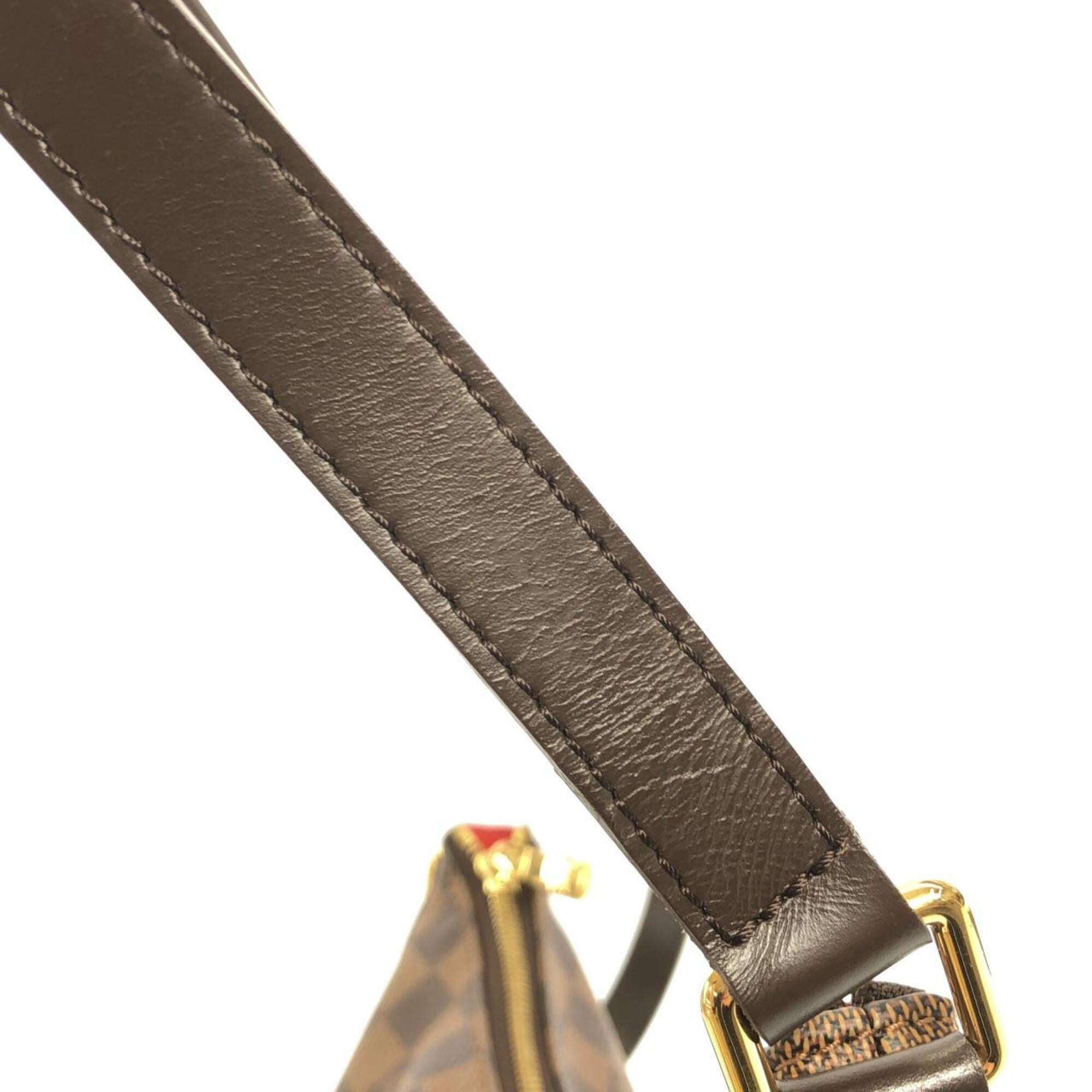 Louis Vuitton Damier Damier Canvas Ebene Damier Canvas Shoulder Bag (Pre-Owned)