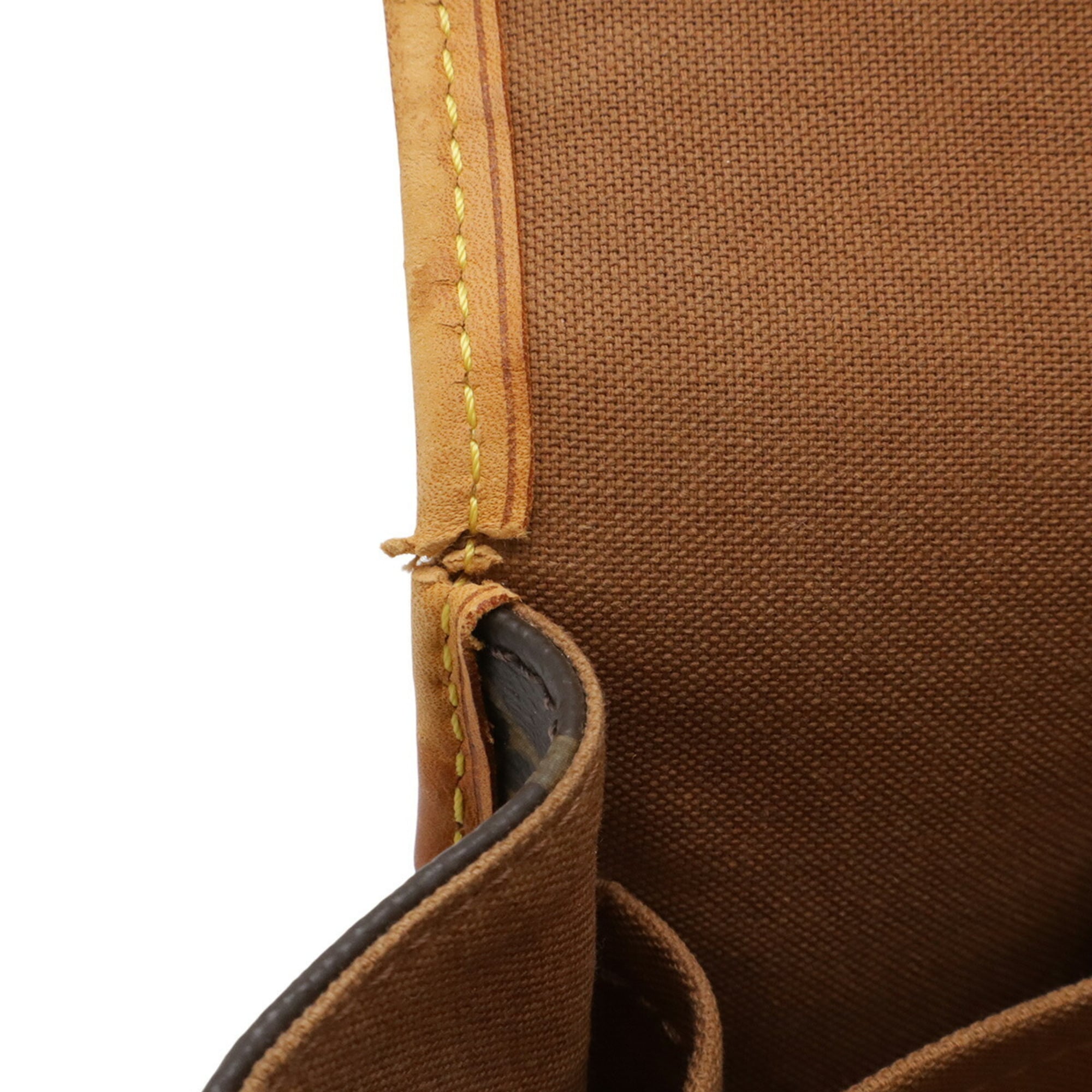 Louis Vuitton Brown Monogram Handbag Shoulder Bag (Pre-Owned)