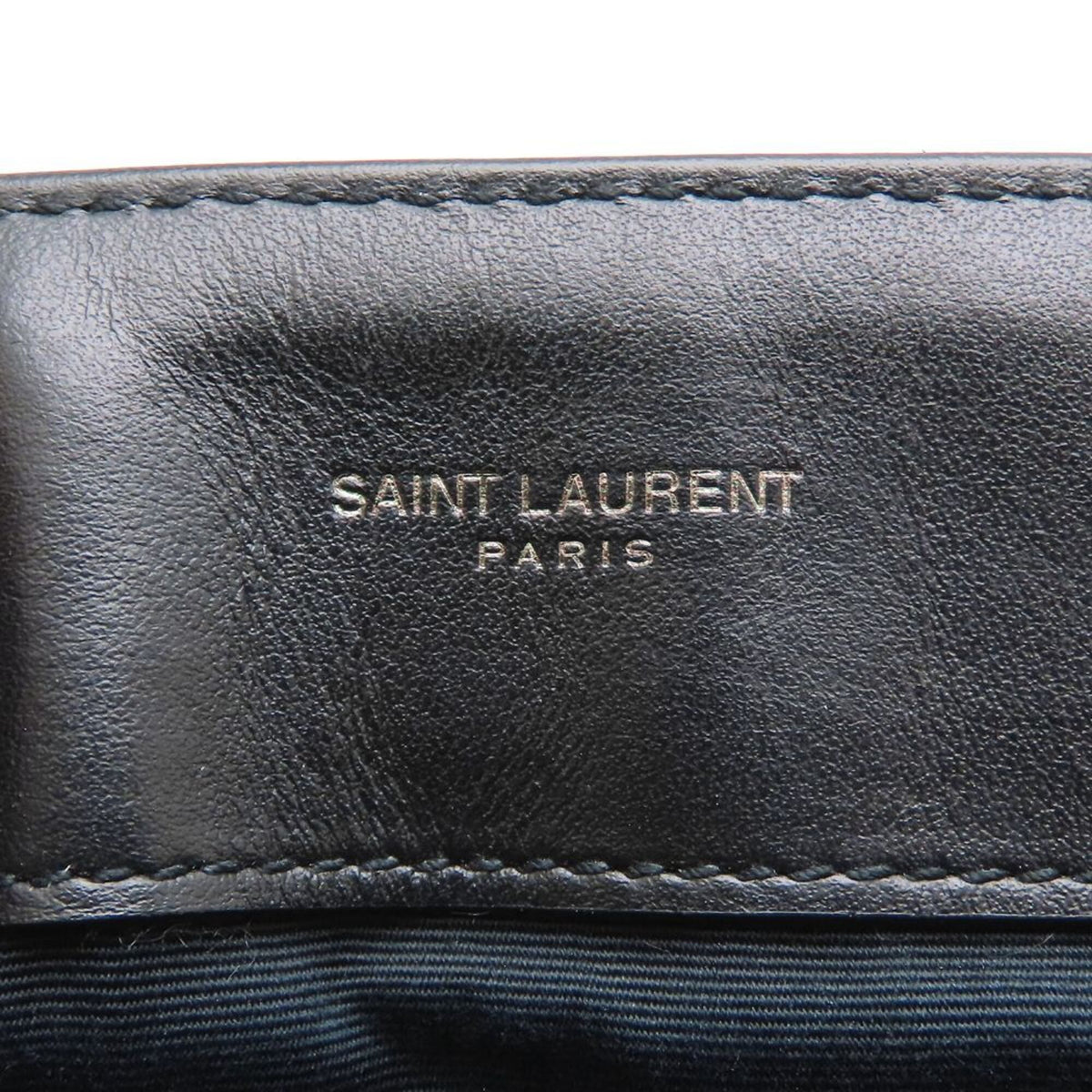 Yves Saint Laurent Black Leather Shoulder Bag (Pre-Owned)